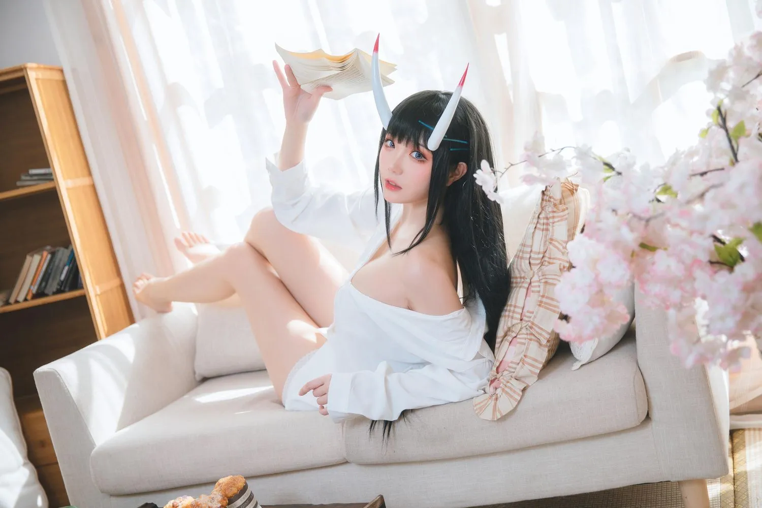 瓜希酱 NO.046 能代衬衣 [23P]插图5