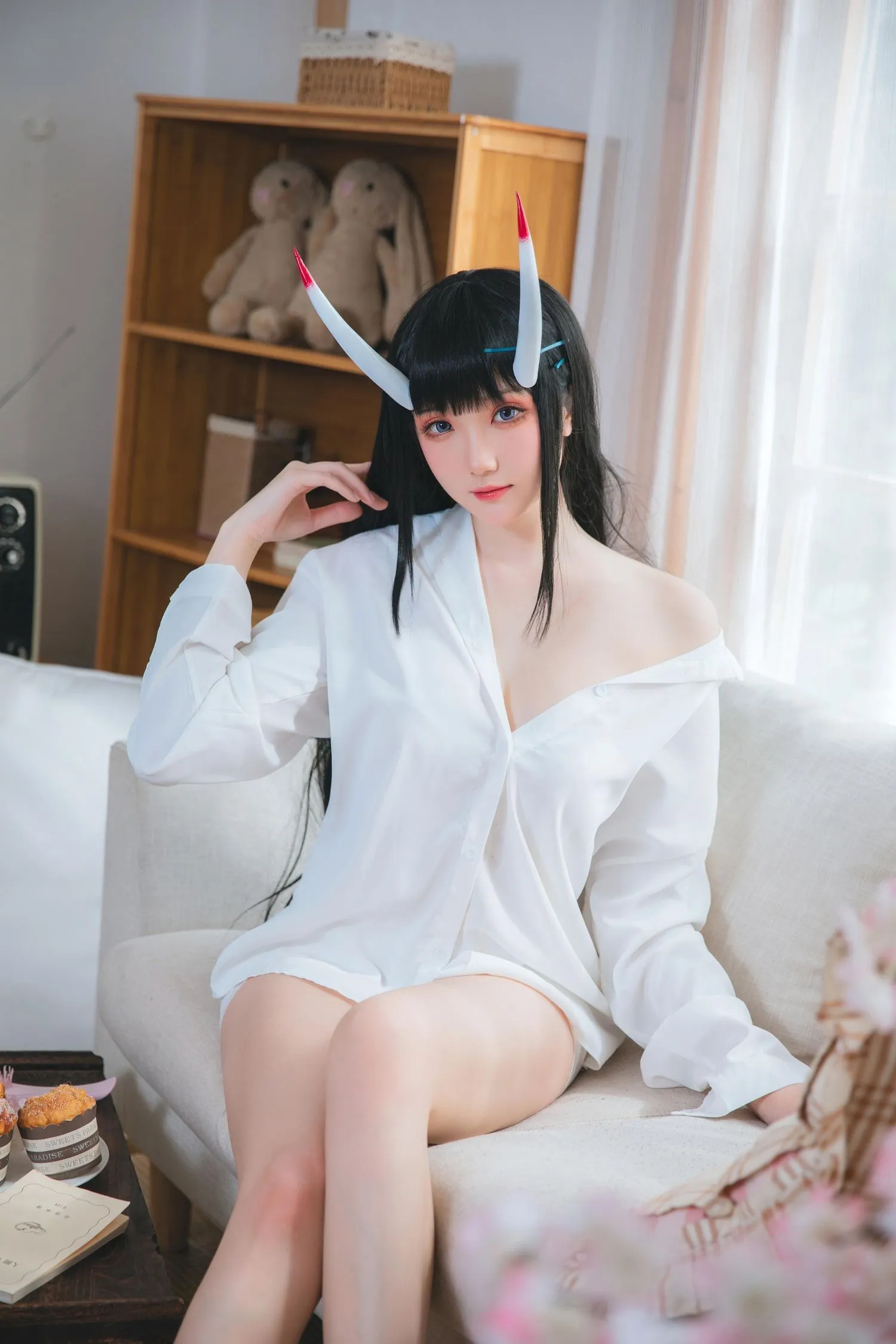 瓜希酱 NO.046 能代衬衣 [23P]插图7