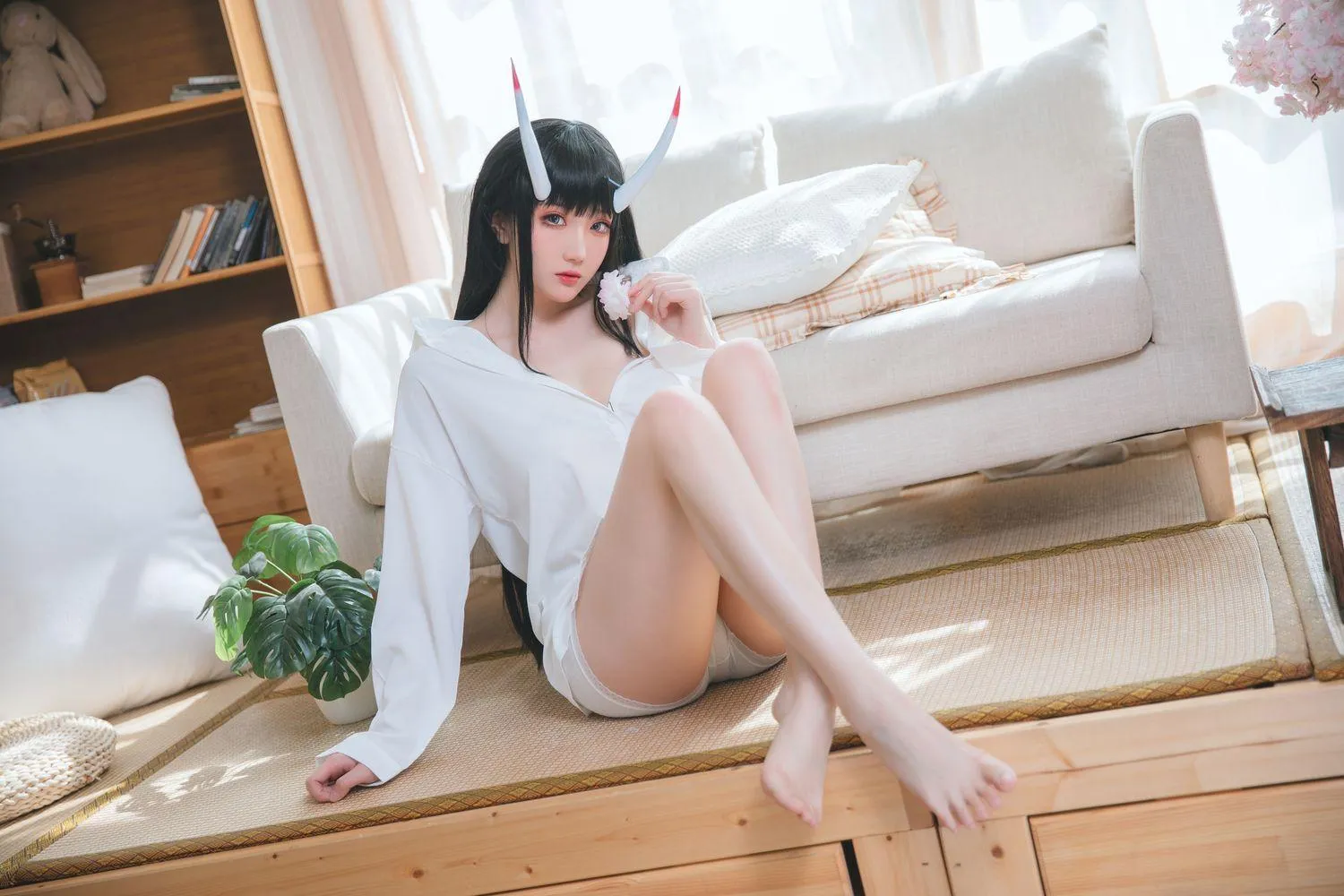 瓜希酱 NO.046 能代衬衣 [23P]插图