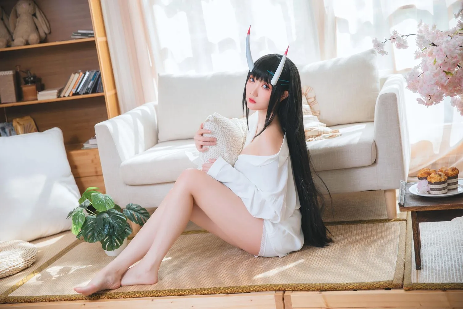 瓜希酱 NO.046 能代衬衣 [23P]插图3