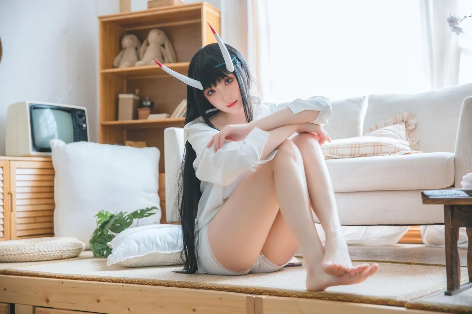 瓜希酱 NO.046 能代衬衣 [23P]插图4
