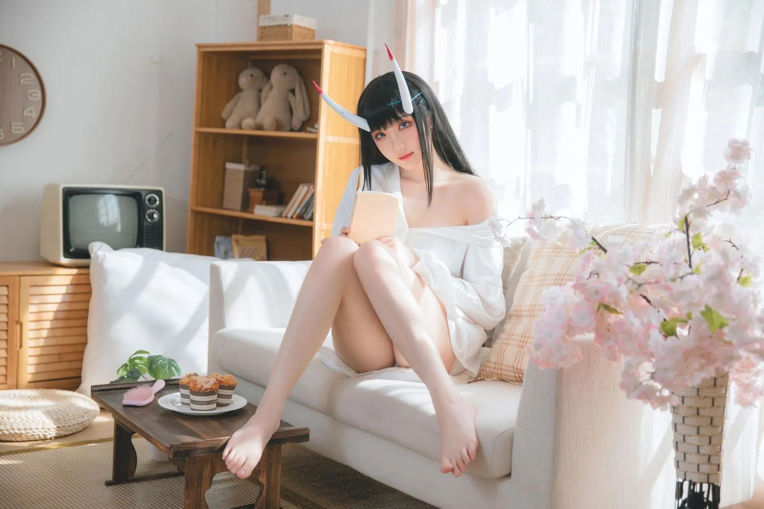 瓜希酱 NO.046 能代衬衣 [23P]插图2