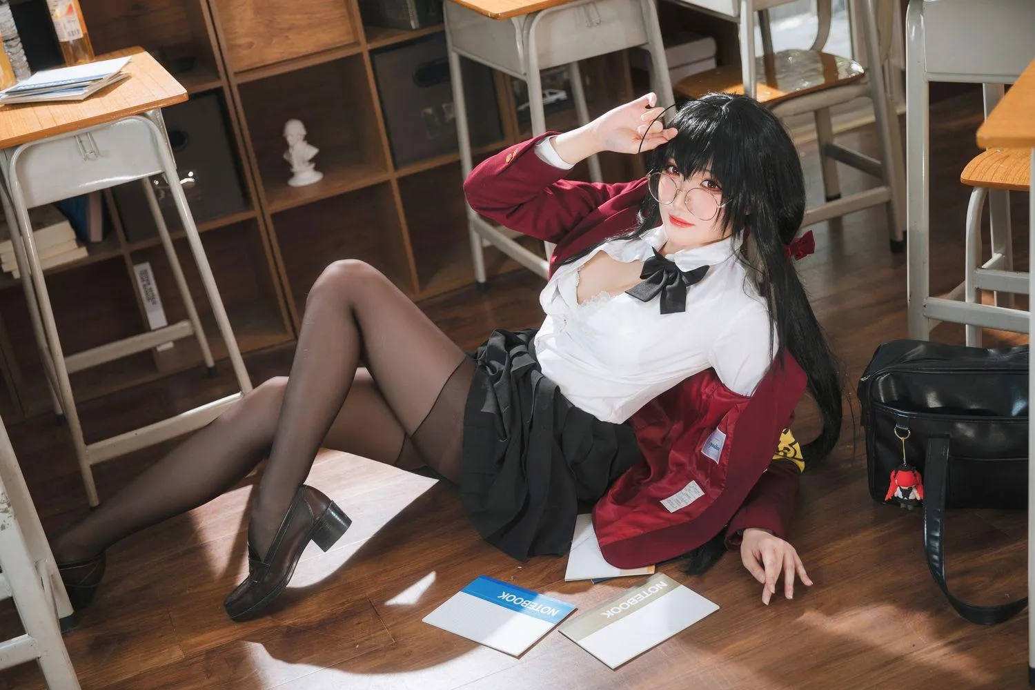 瓜希酱 NO.047 大凤JK [30P]插图6