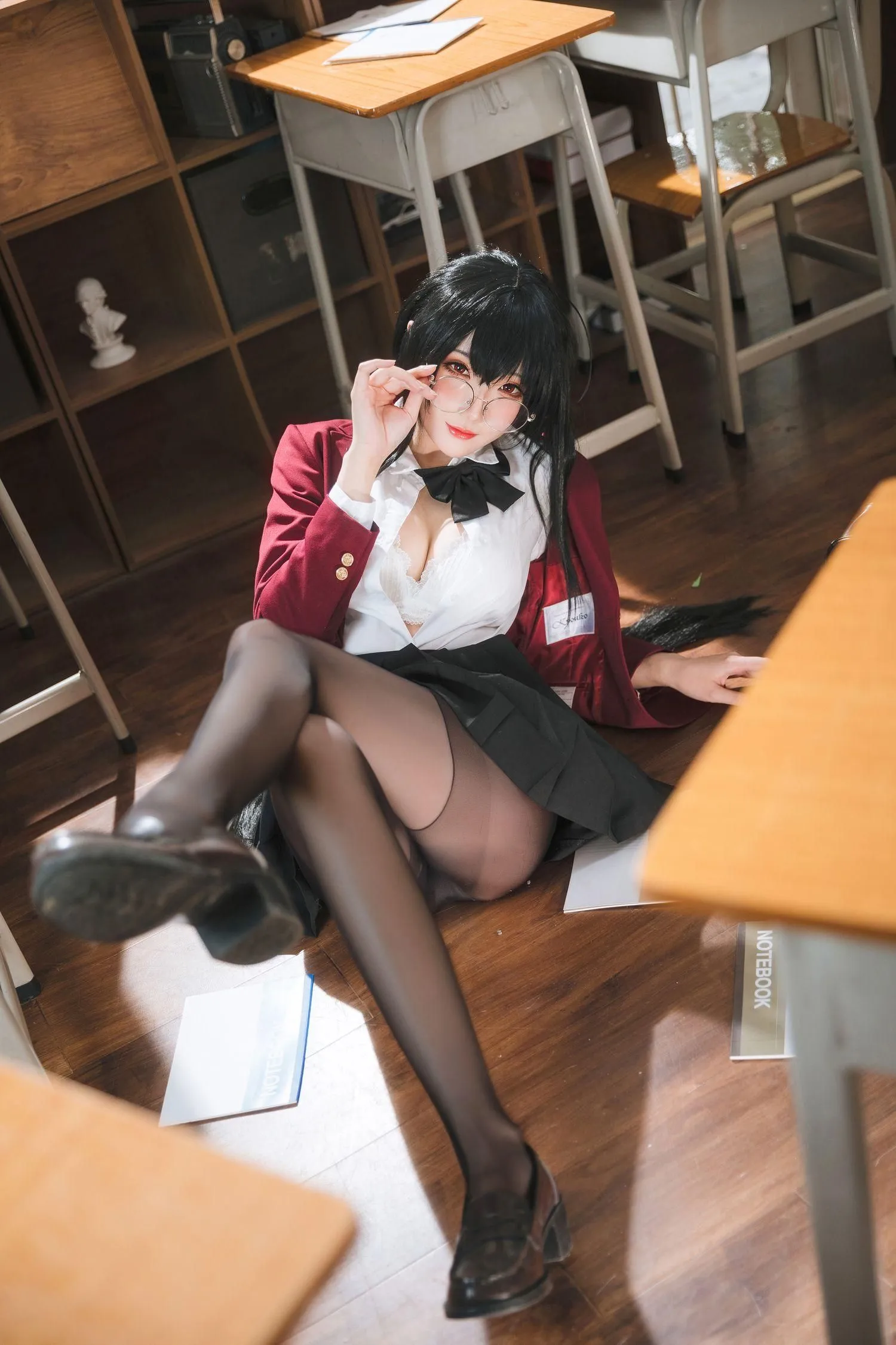 瓜希酱 NO.047 大凤JK [30P]插图7