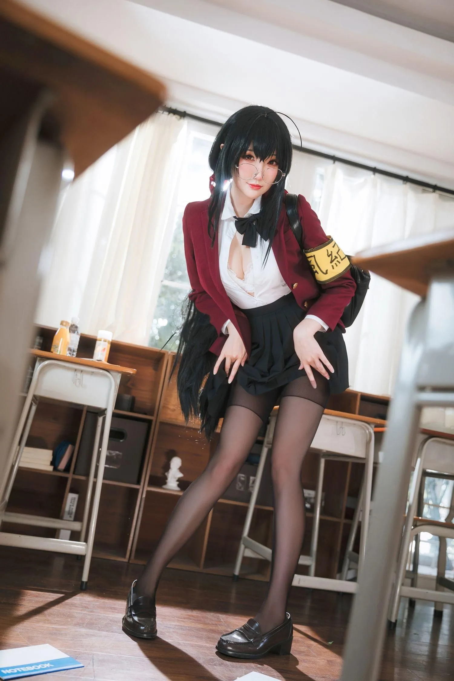 瓜希酱 NO.047 大凤JK [30P]插图8