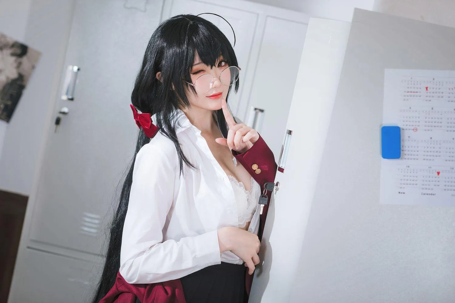 瓜希酱 NO.047 大凤JK [30P]插图9