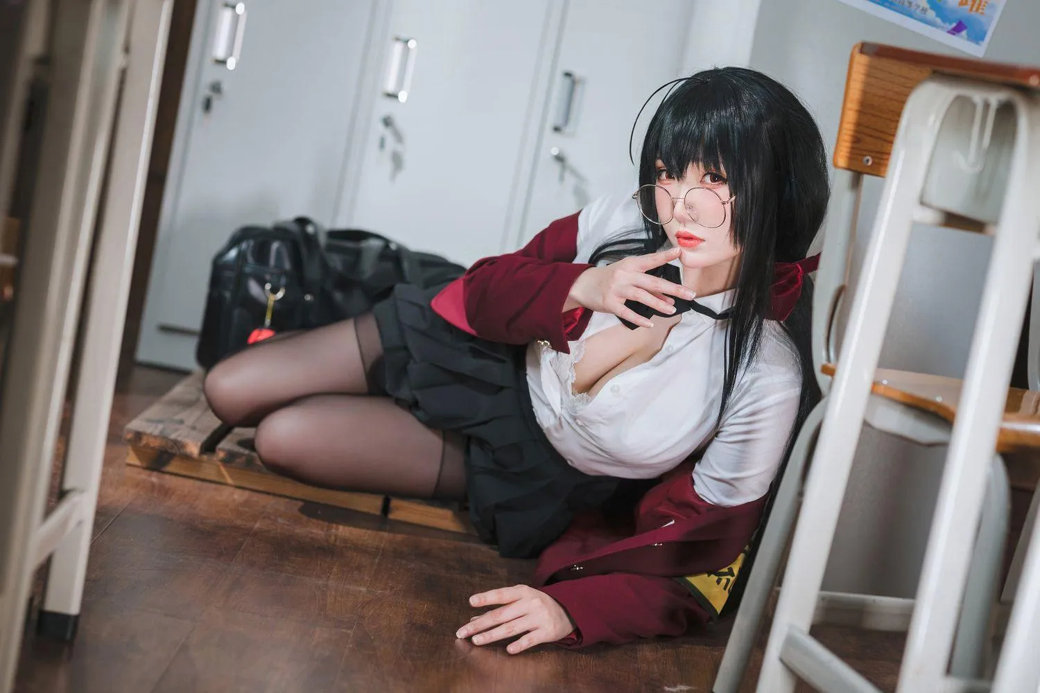 瓜希酱 NO.047 大凤JK [30P]插图5