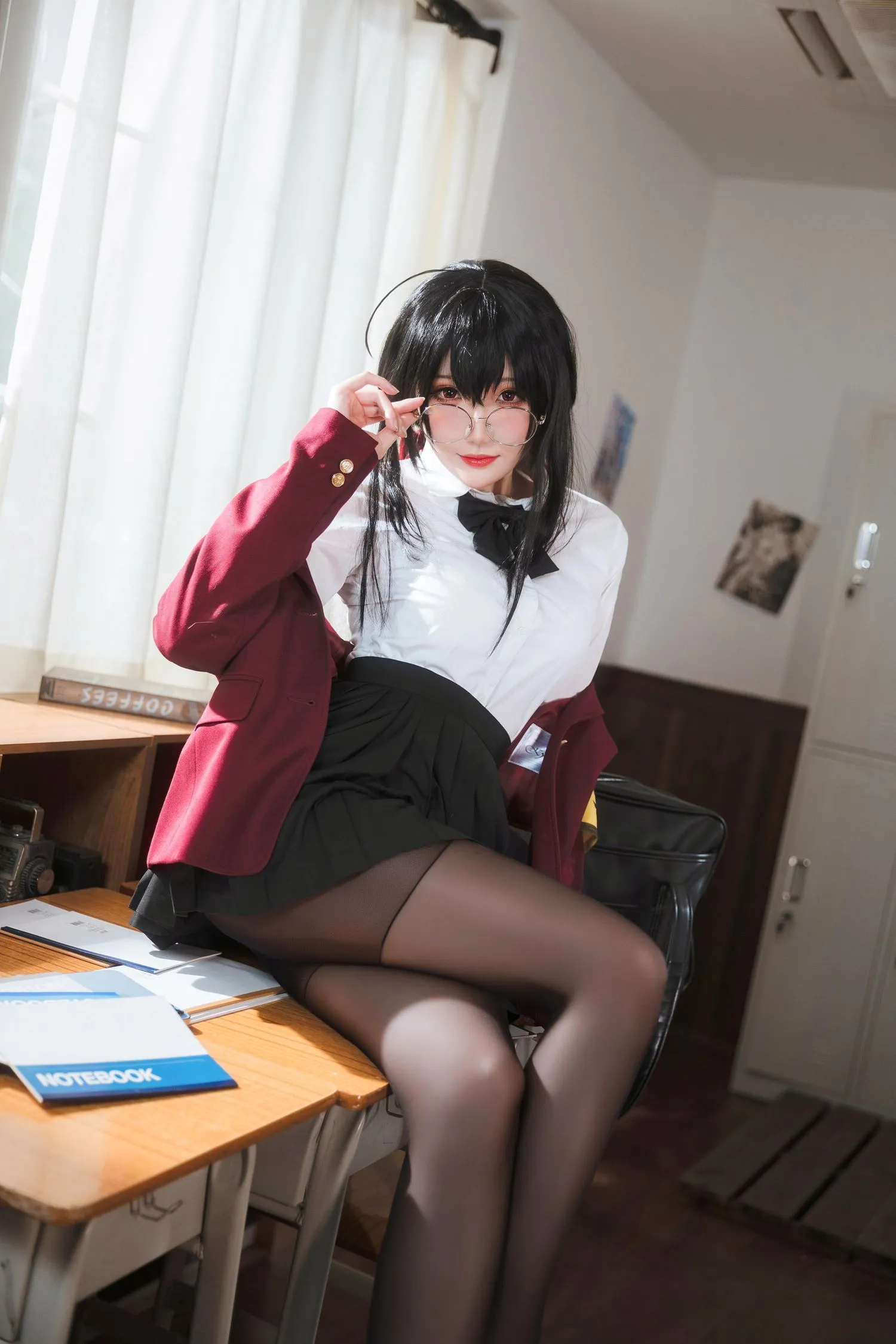 瓜希酱 NO.047 大凤JK [30P]插图6