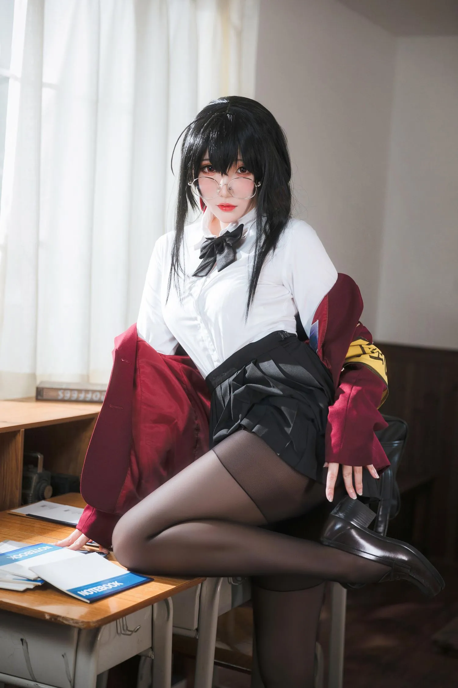 瓜希酱 NO.047 大凤JK [30P]插图7