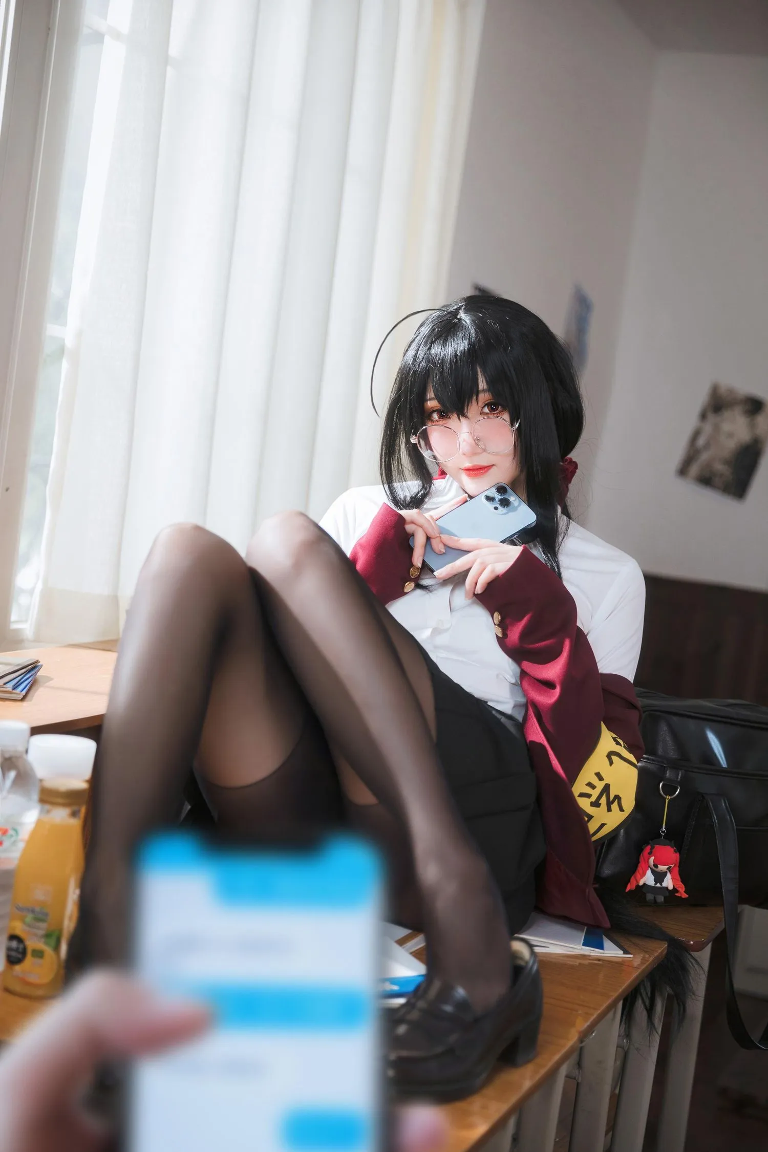 瓜希酱 NO.047 大凤JK [30P]插图8