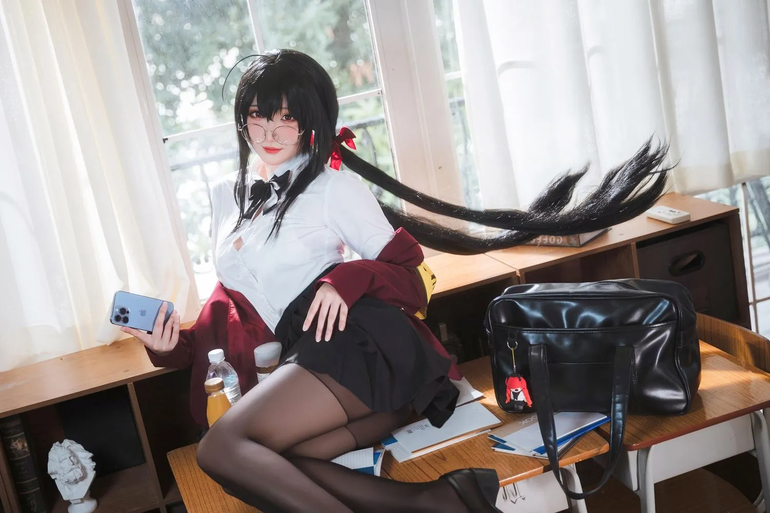 瓜希酱 NO.047 大凤JK [30P]插图