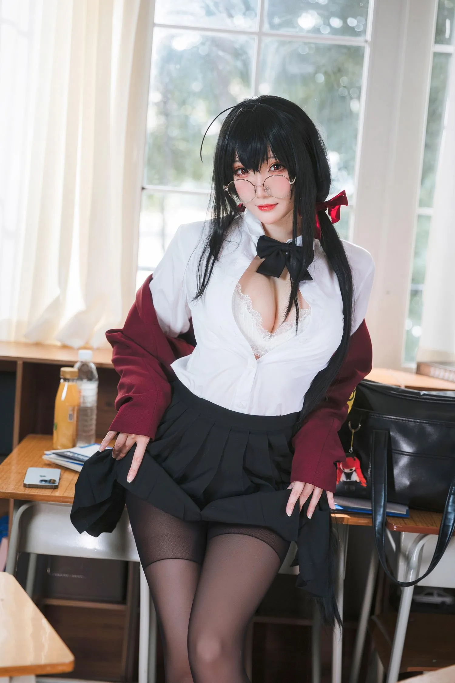 瓜希酱 NO.047 大凤JK [30P]插图2