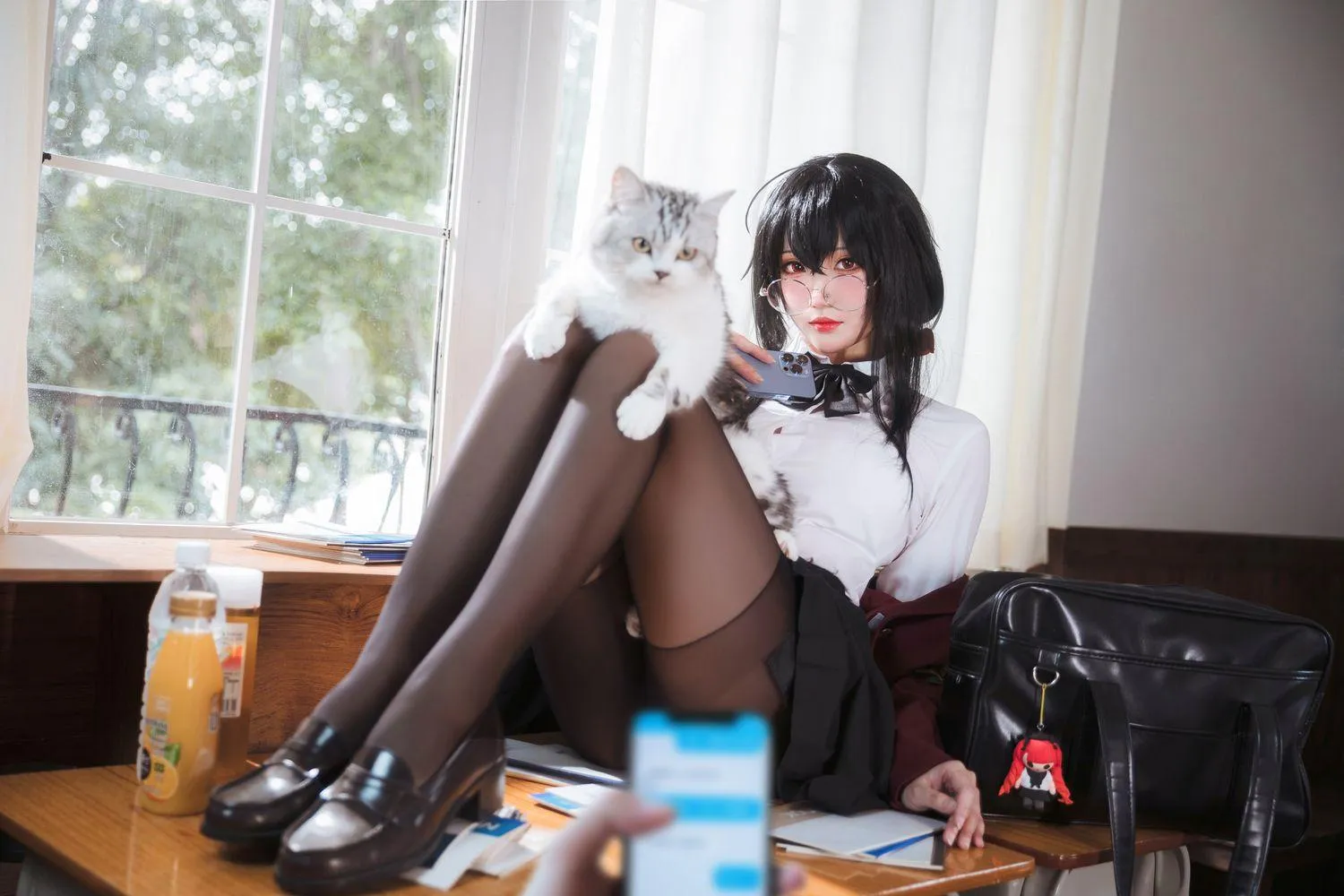 瓜希酱 NO.047 大凤JK [30P]插图3