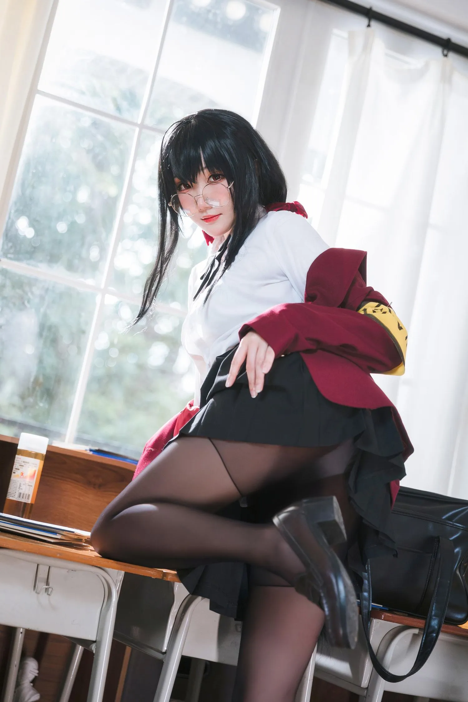 瓜希酱 NO.047 大凤JK [30P]插图4