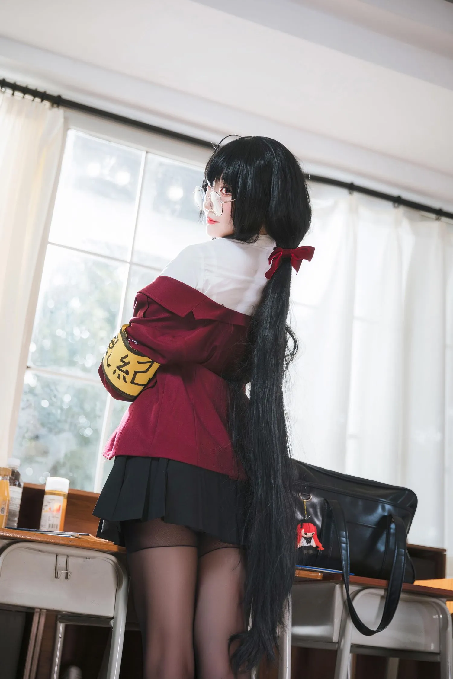 瓜希酱 NO.047 大凤JK [30P]插图6