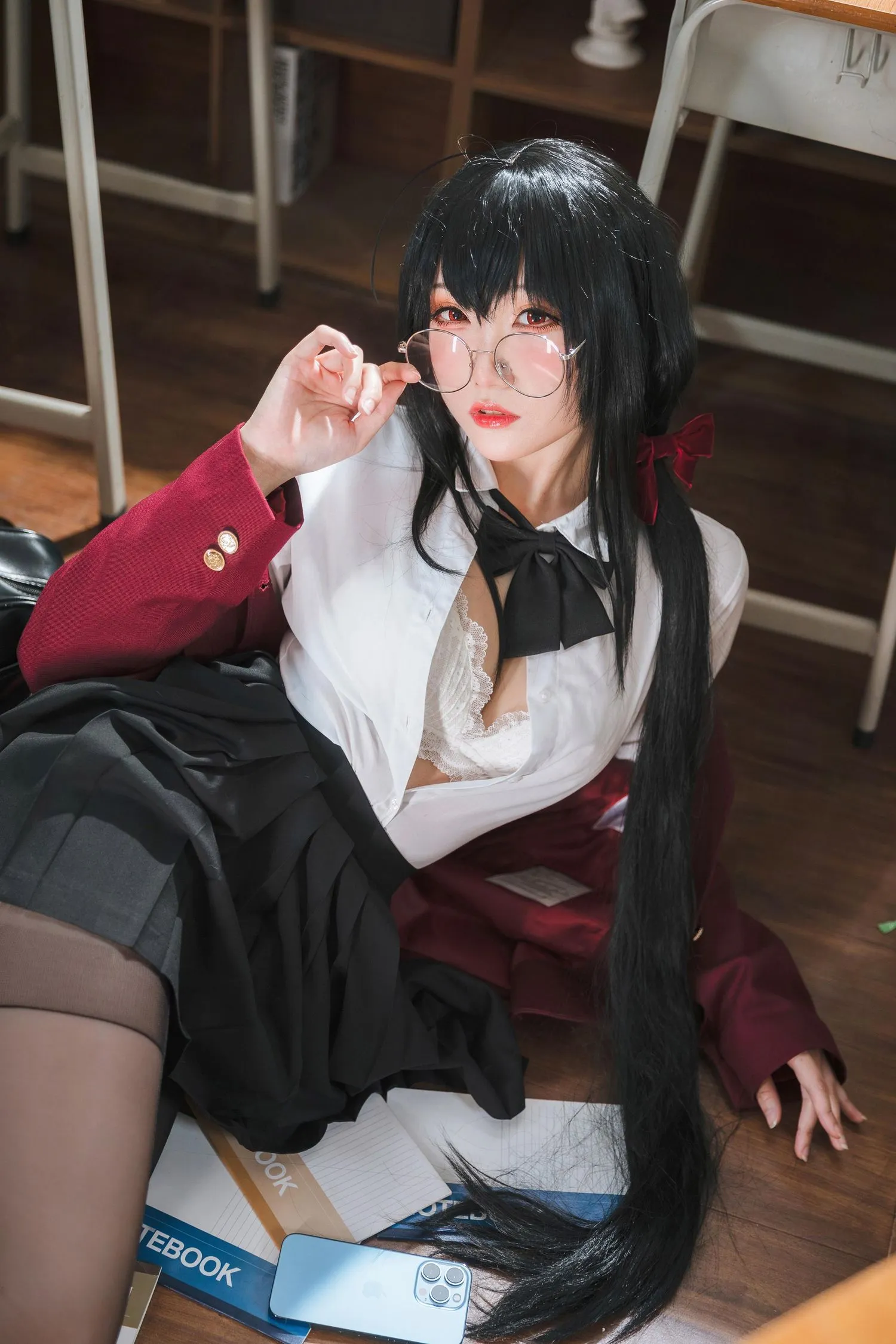 瓜希酱 NO.047 大凤JK [30P]插图9
