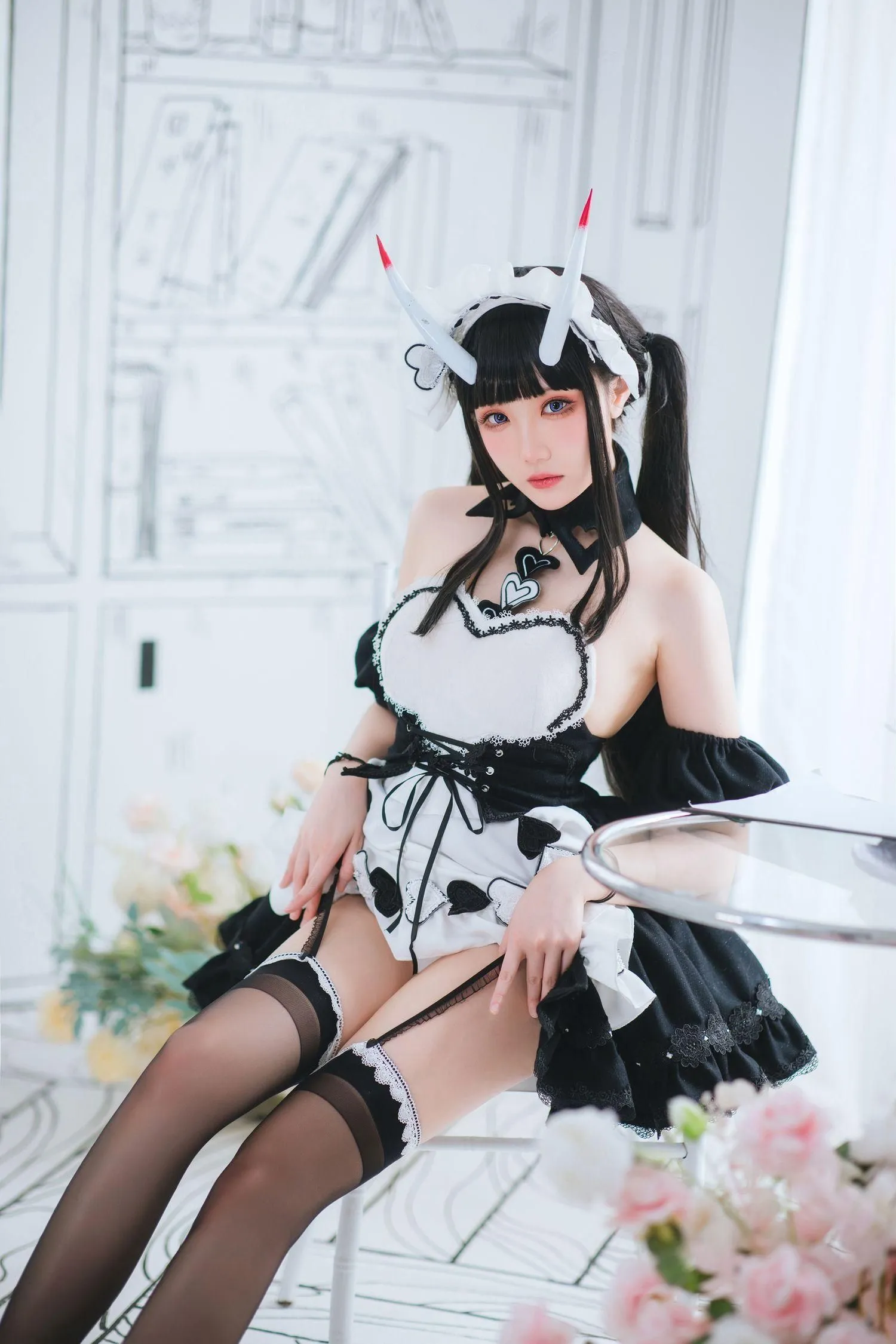 瓜希酱 NO.048 能代女仆 [22P]插图8