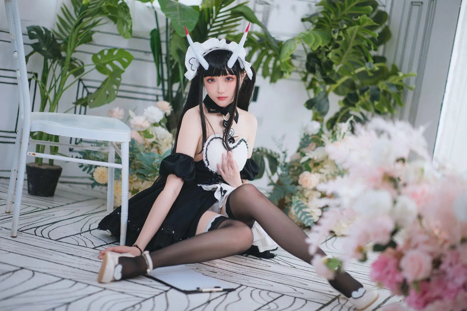 瓜希酱 NO.048 能代女仆 [22P]插图