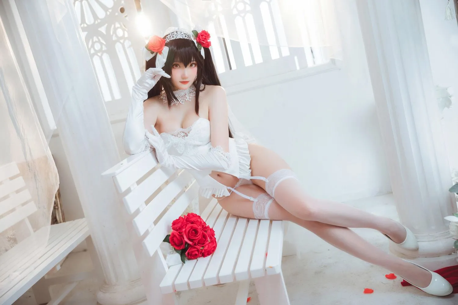 瓜希酱 NO.050 时崎狂三 cos主题本 (5套)-正片 [156P]插图1