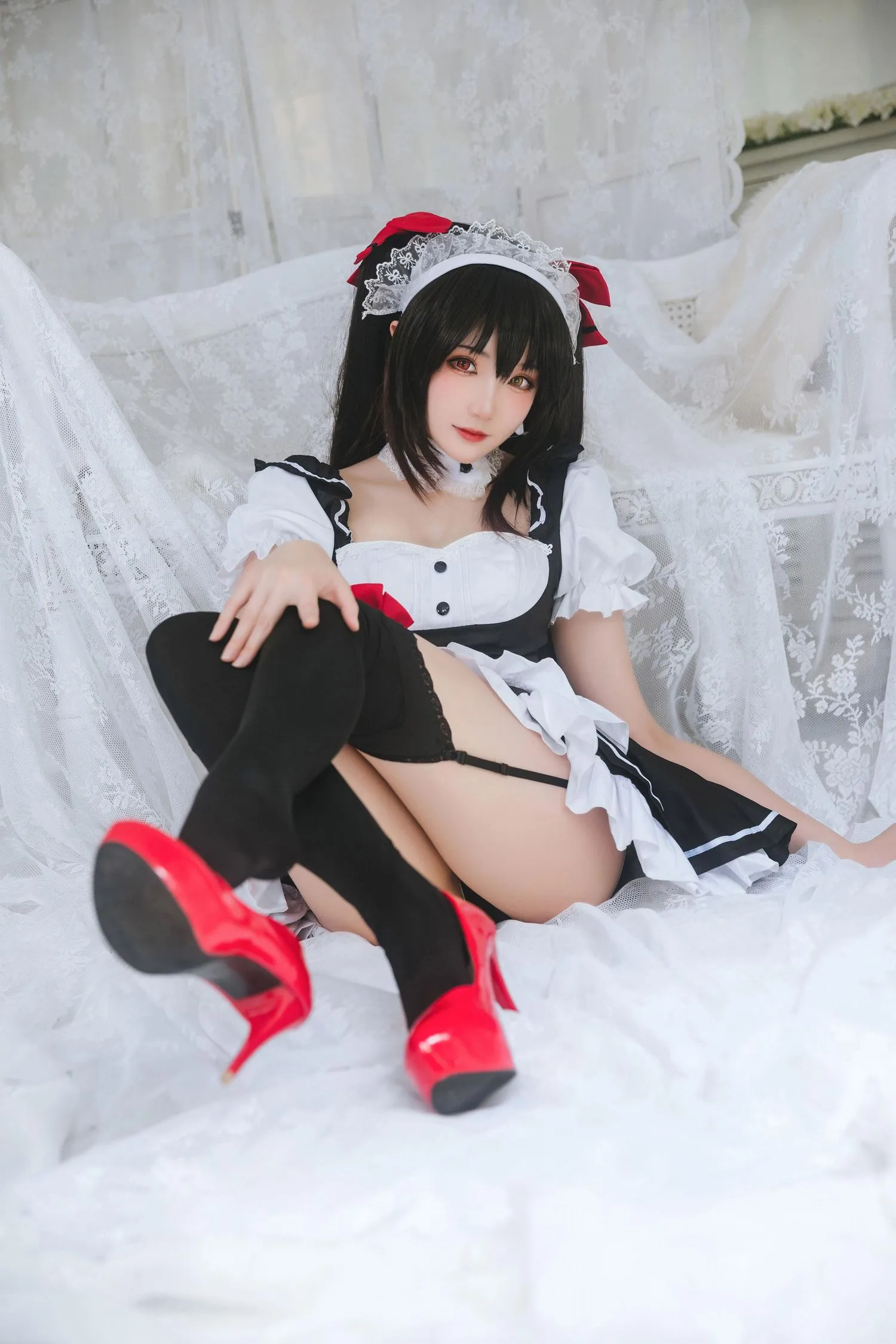 瓜希酱 NO.050 时崎狂三 cos主题本 (5套)-正片 [156P]插图1