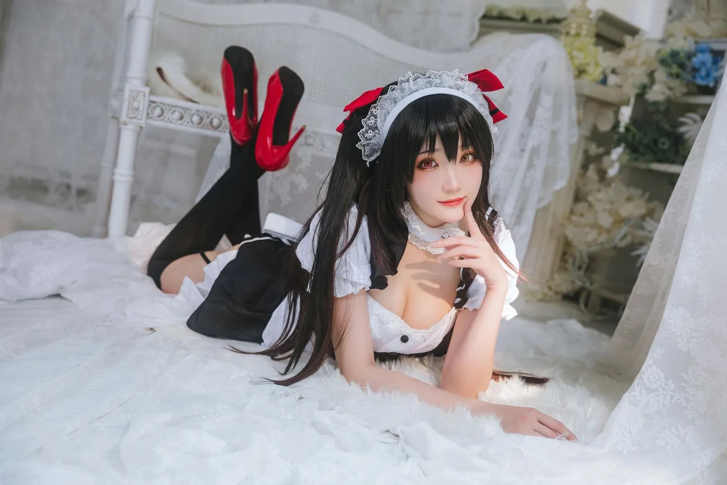 瓜希酱 NO.050 时崎狂三 cos主题本 (5套)-正片 [156P]插图6