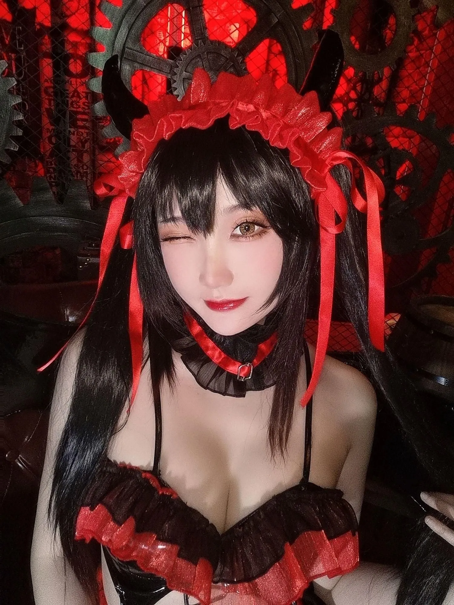 瓜希酱 NO.050 时崎狂三 cos主题本 (5套)-自拍 [50P]插图5