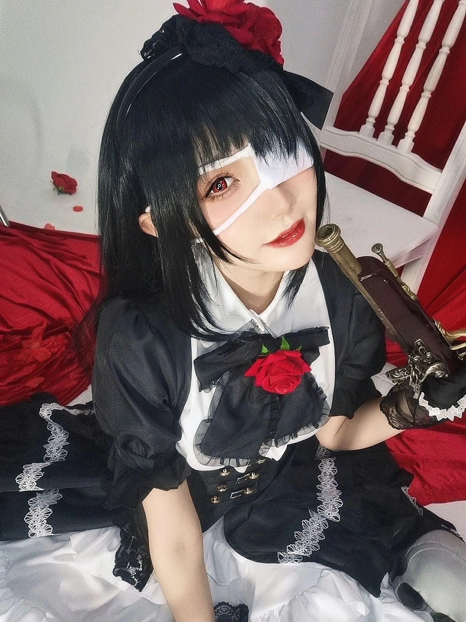 瓜希酱 NO.050 时崎狂三 cos主题本 (5套)-自拍 [50P]插图