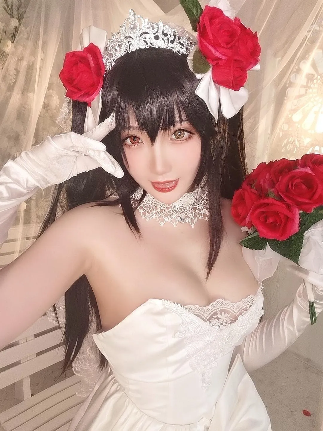 瓜希酱 NO.050 时崎狂三 cos主题本 (5套)-自拍 [50P]插图3