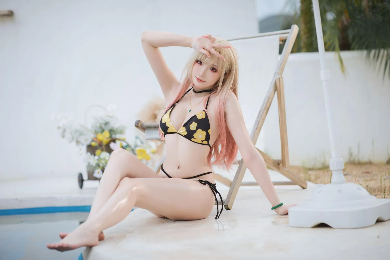 瓜希酱 NO.051 喜多川海梦泳装 [20P]插图3