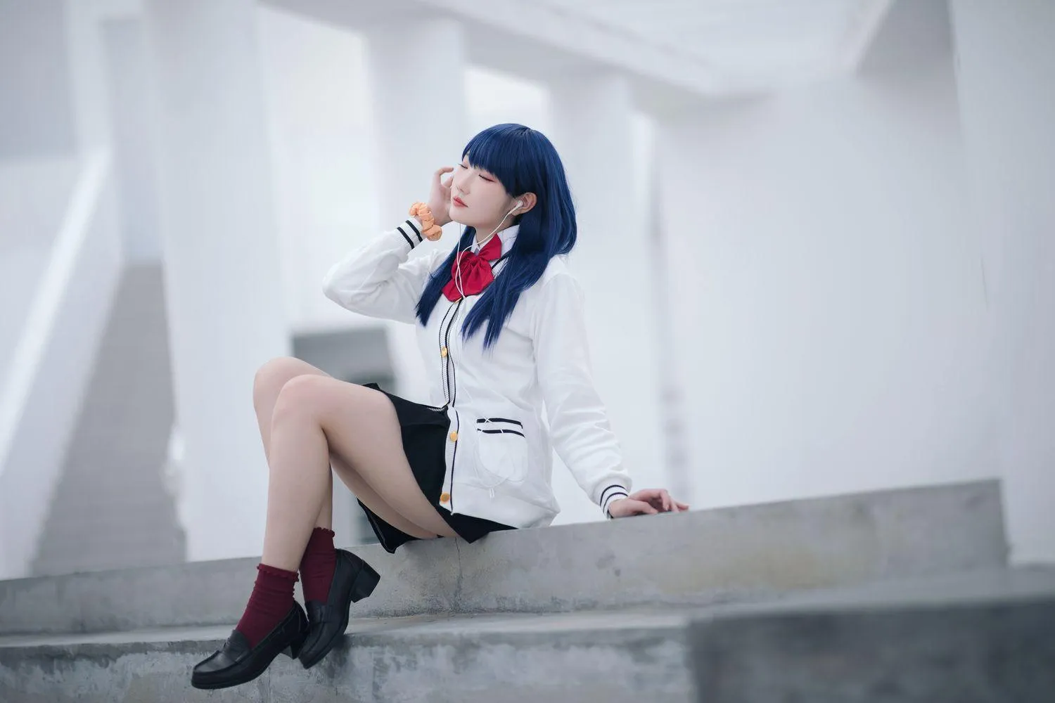 瓜希酱 NO.054 宝多六花 制服 [16P]插图6