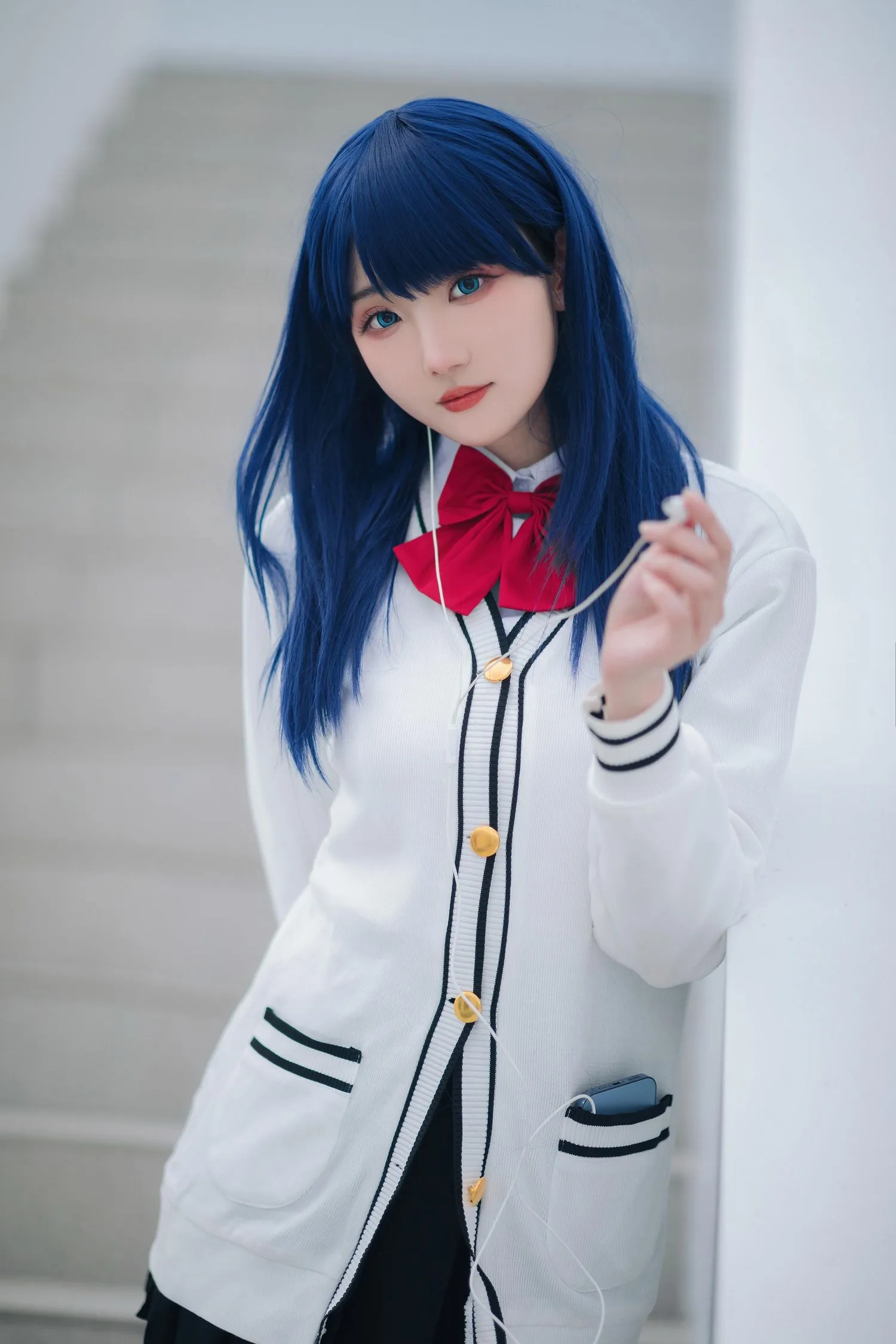 瓜希酱 NO.054 宝多六花 制服 [16P]插图8