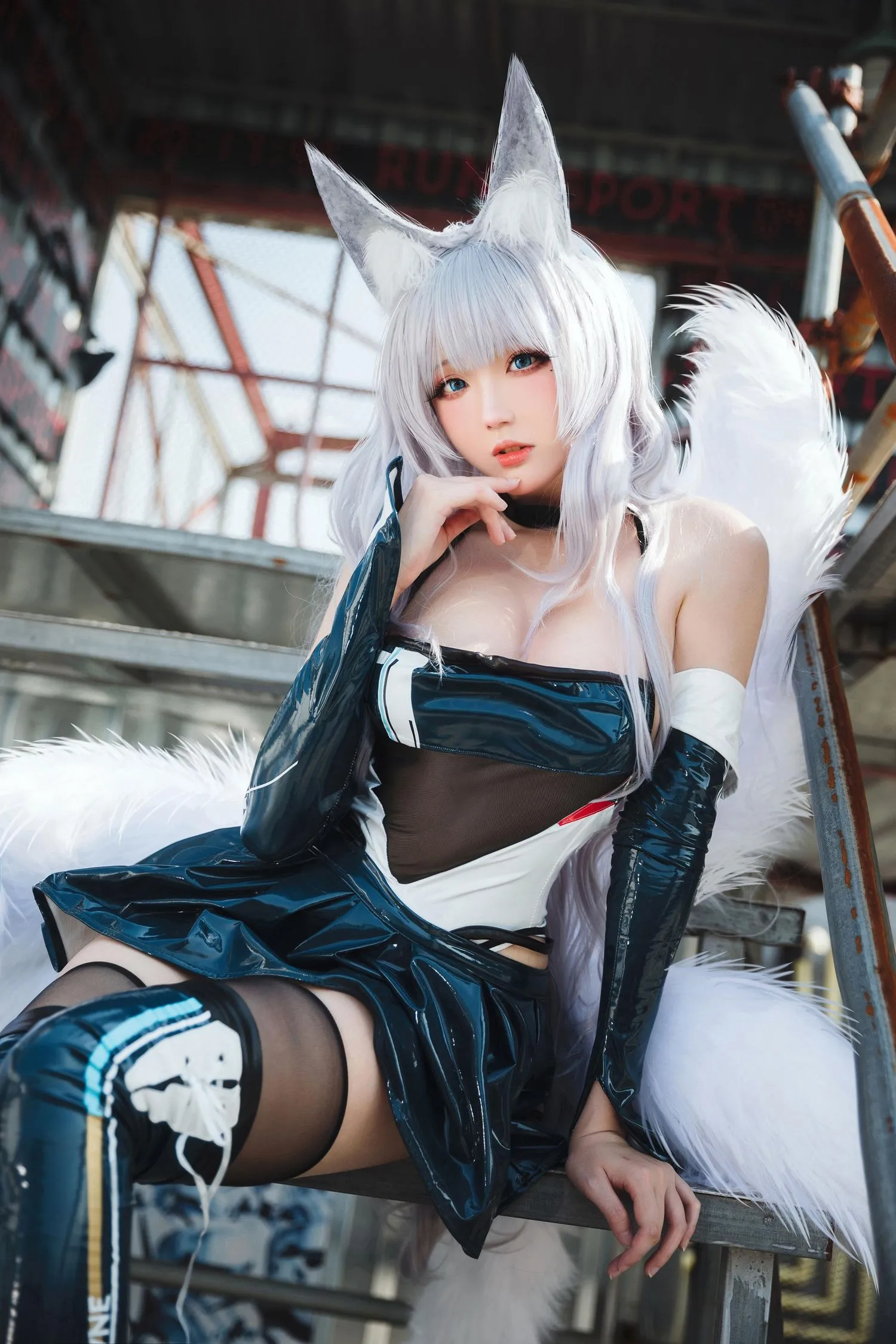 瓜希酱 NO.063 碧蓝航线 信浓赛车 [16P]插图6