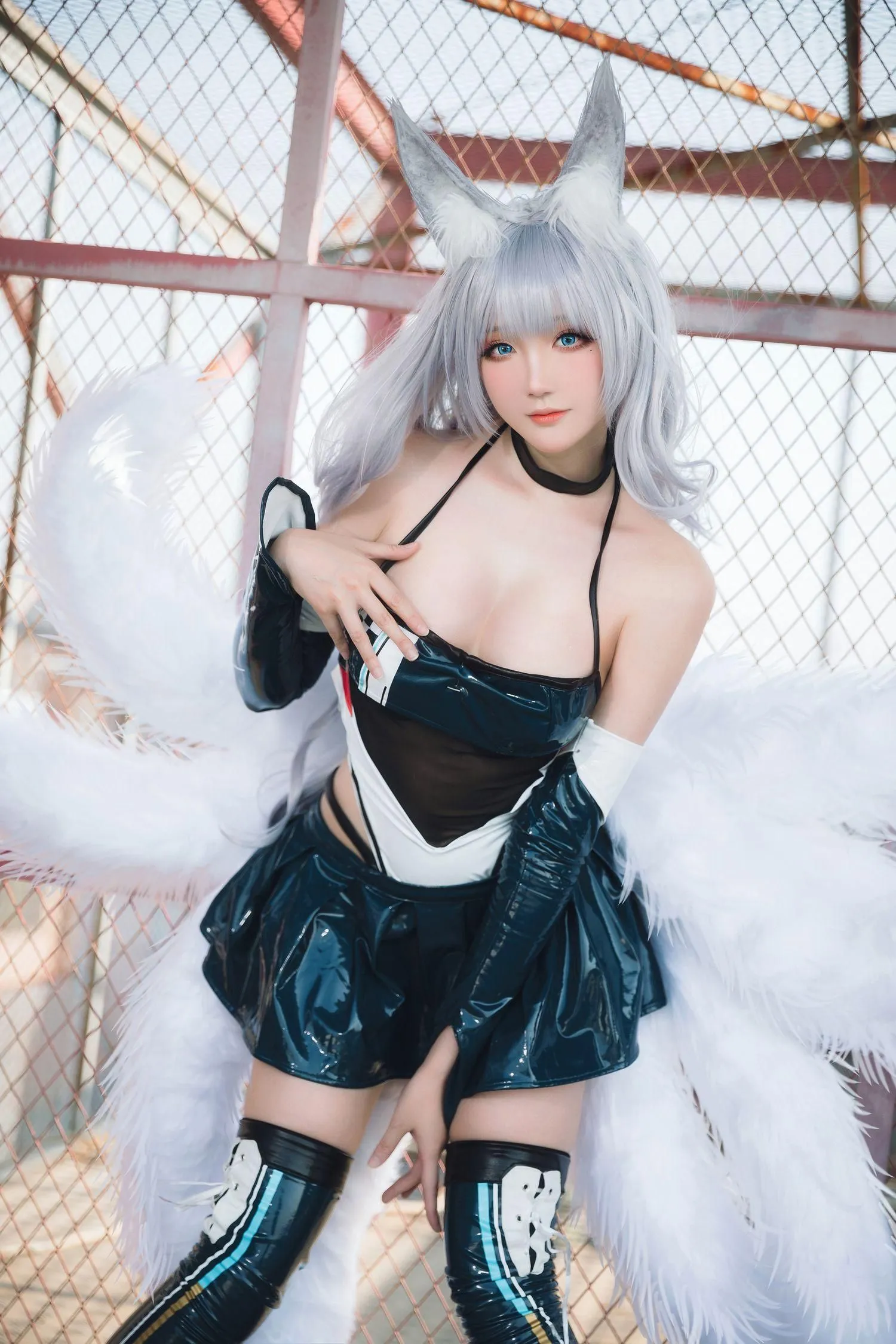瓜希酱 NO.063 碧蓝航线 信浓赛车 [16P]插图4
