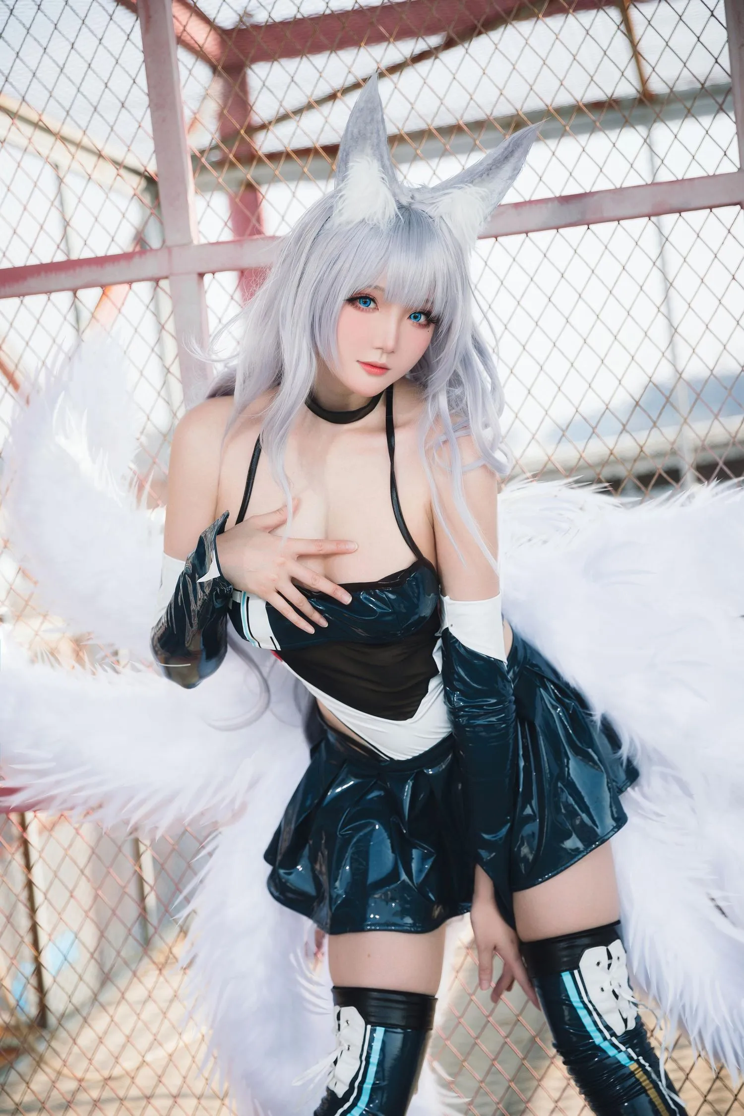 瓜希酱 NO.063 碧蓝航线 信浓赛车 [16P]插图5