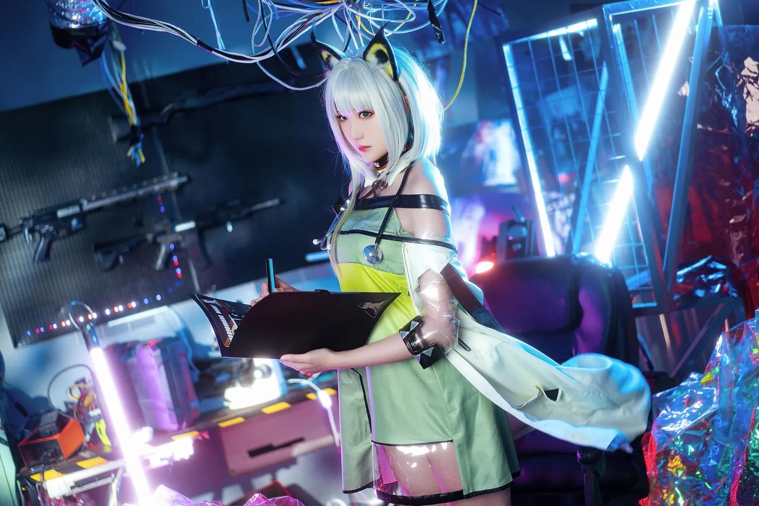 瓜希酱 NO.068 明日方舟 凯尔希 (Kal\’tsit) [21P]插图1