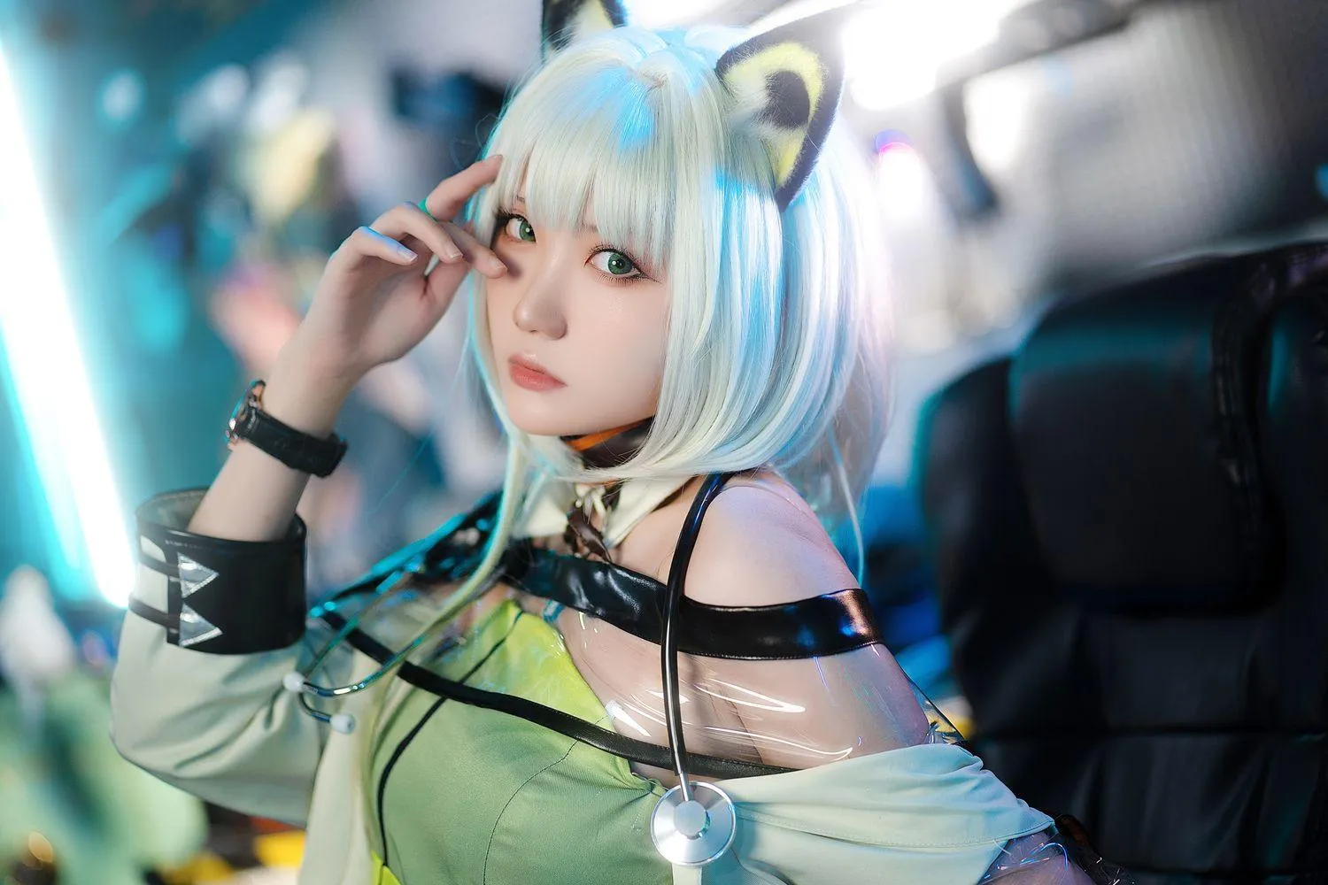 瓜希酱 NO.068 明日方舟 凯尔希 (Kal\’tsit) [21P]插图2