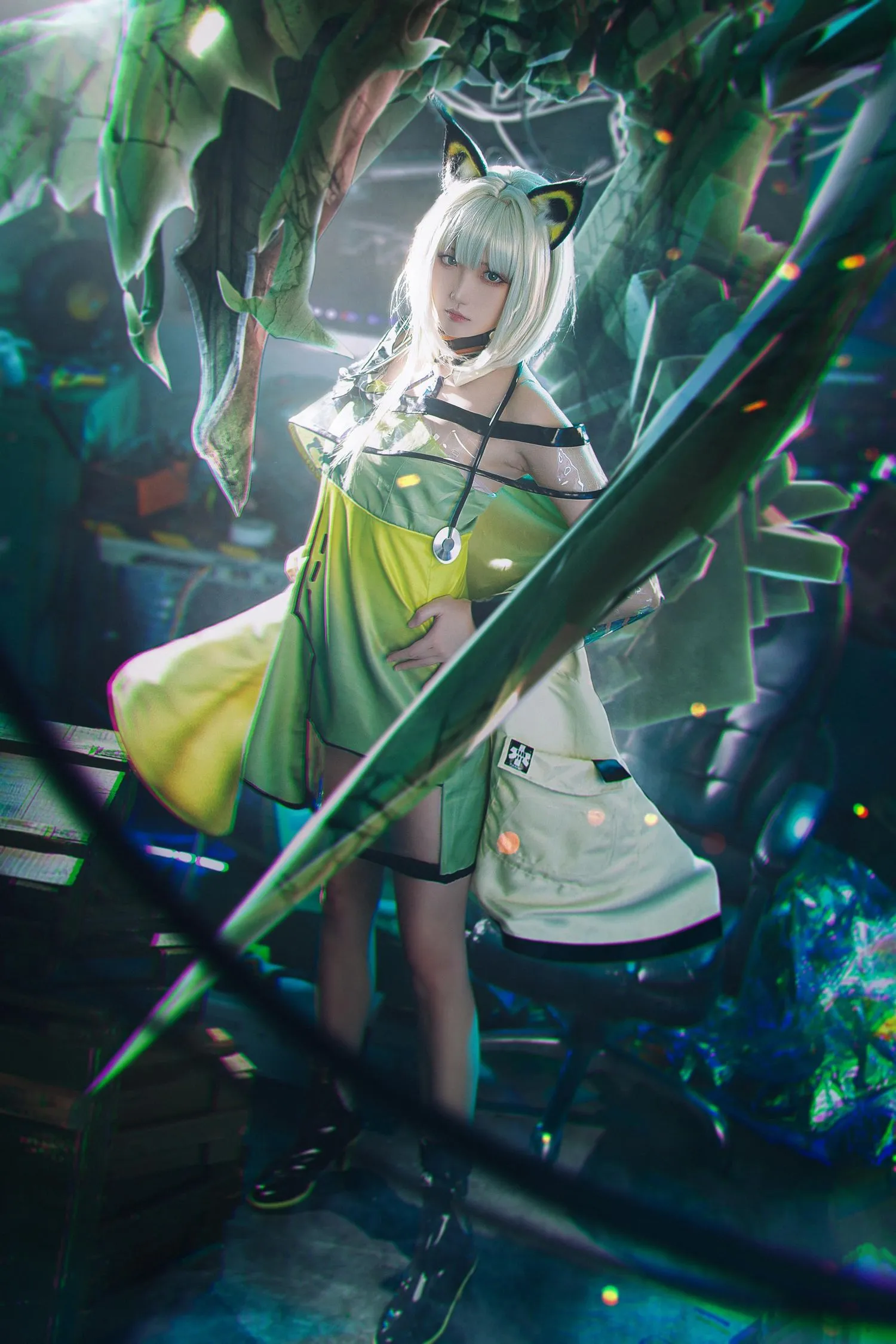 瓜希酱 NO.068 明日方舟 凯尔希 (Kal\’tsit) [21P]插图3