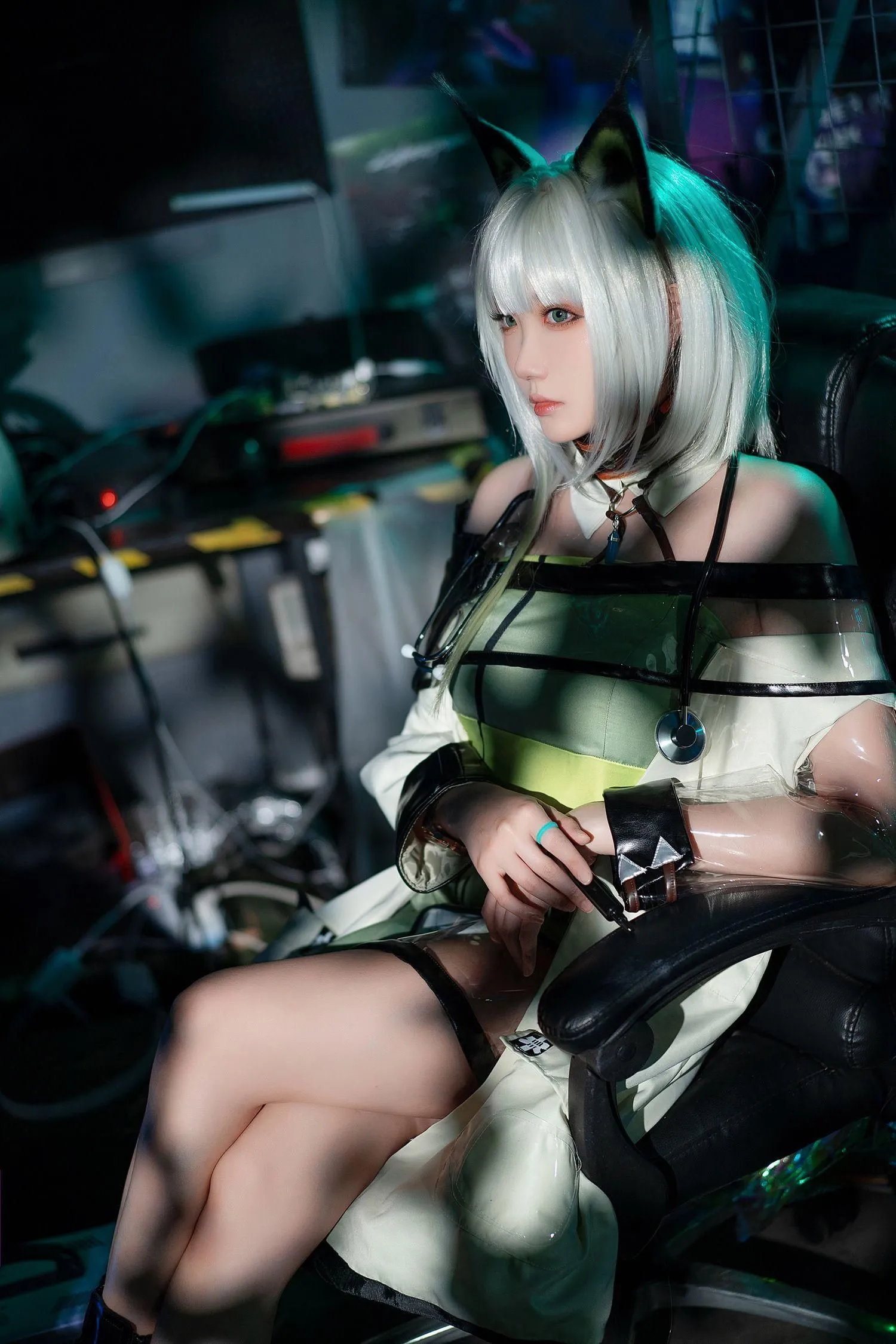 瓜希酱 NO.068 明日方舟 凯尔希 (Kal\’tsit) [21P]插图9