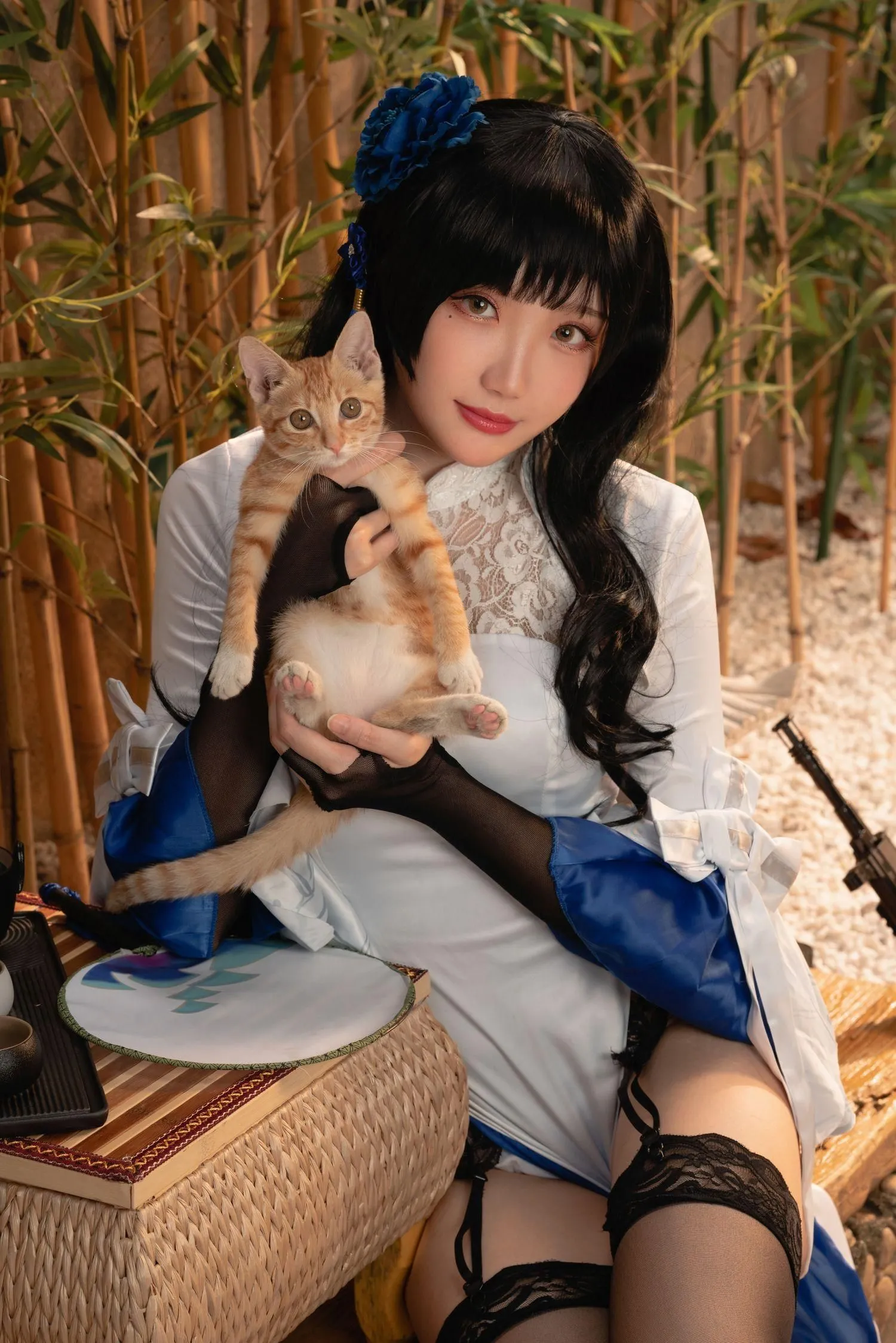 瓜希酱 NO.069 少女前线 95式玉玲珑 [20P]插图1