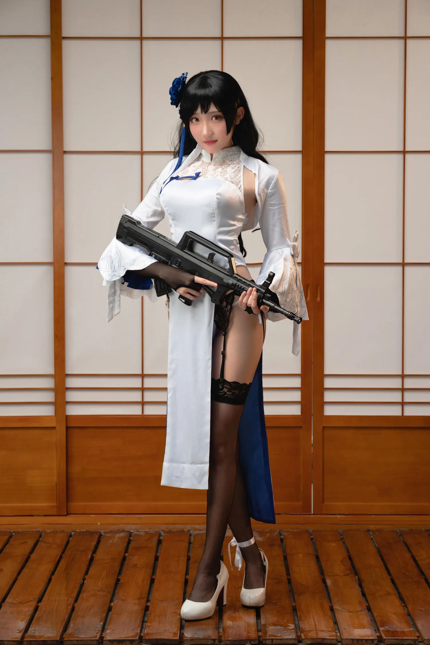 瓜希酱 NO.069 少女前线 95式玉玲珑 [20P]插图2