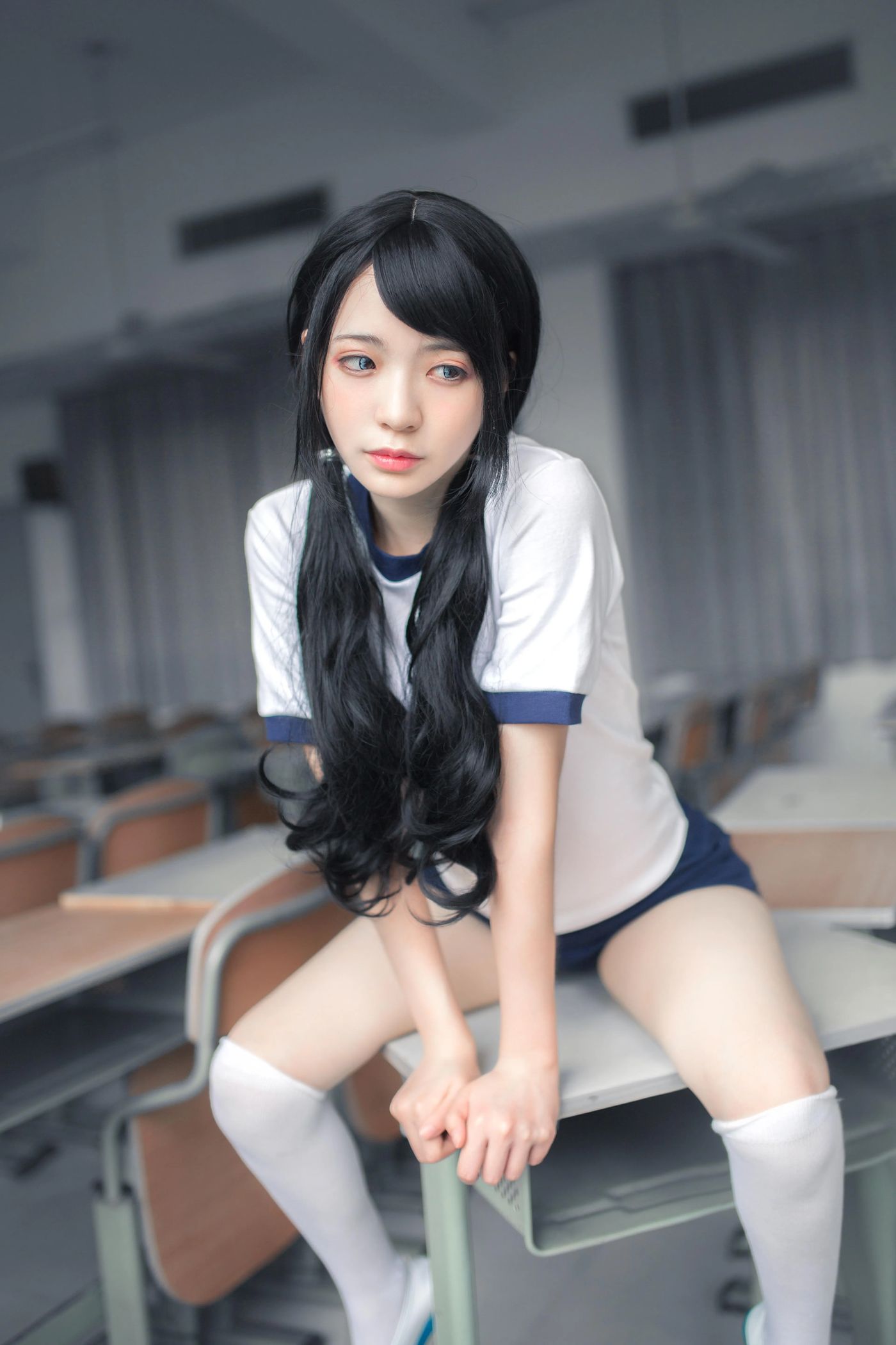 疯猫ss – NO.02 02制服写真（5套）-01.体操服 [46P]插图5