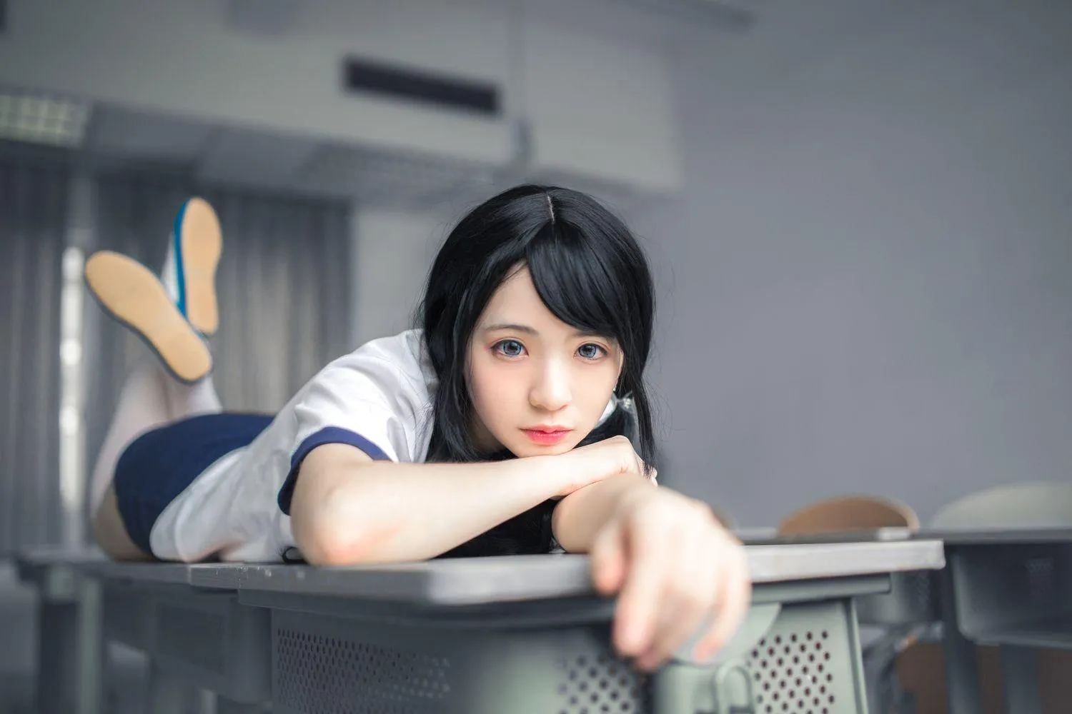 疯猫ss – NO.02 02制服写真（5套）-01.体操服 [46P]插图2