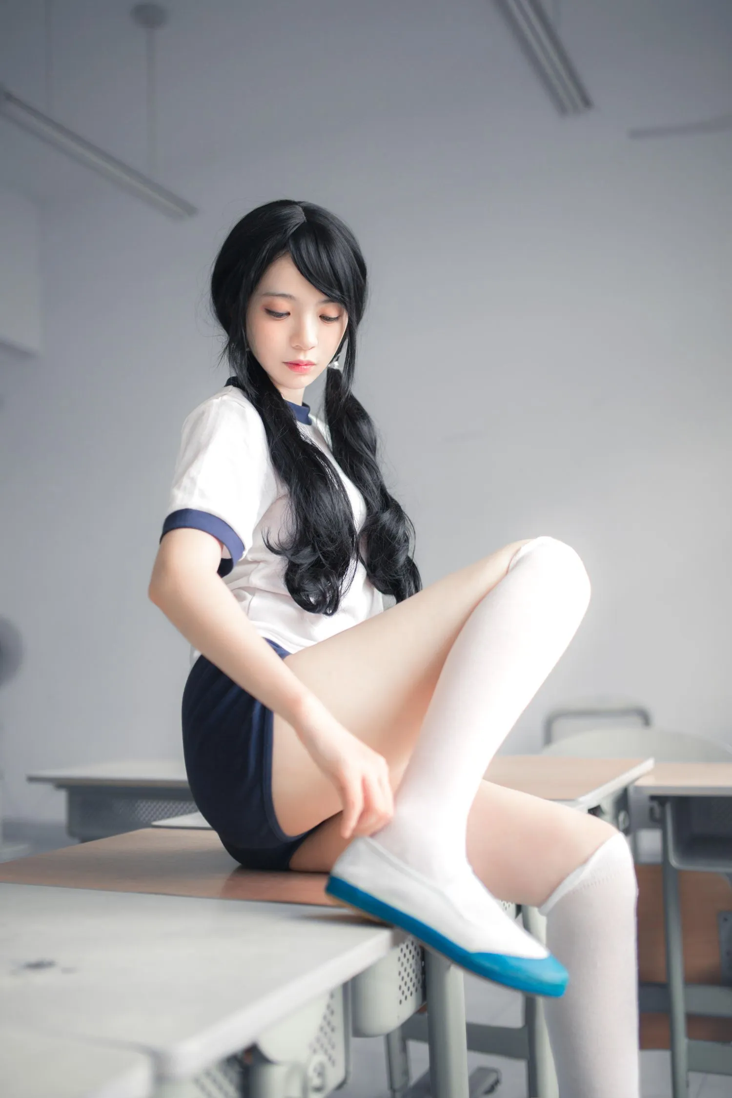 疯猫ss – NO.02 02制服写真（5套）-01.体操服 [46P]插图6