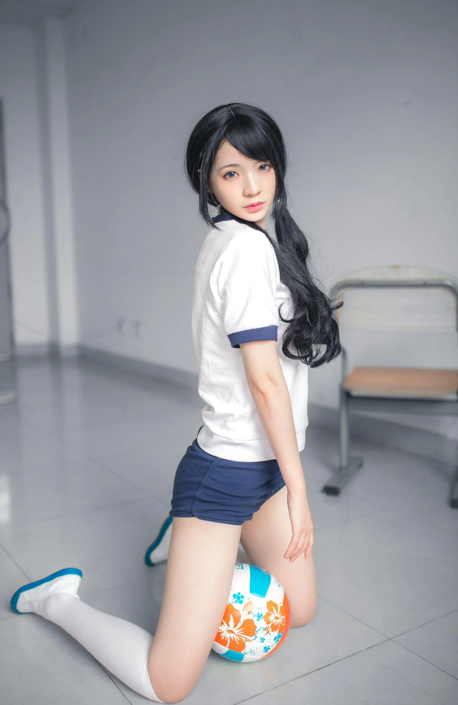 疯猫ss – NO.02 02制服写真（5套）-01.体操服 [46P]插图9