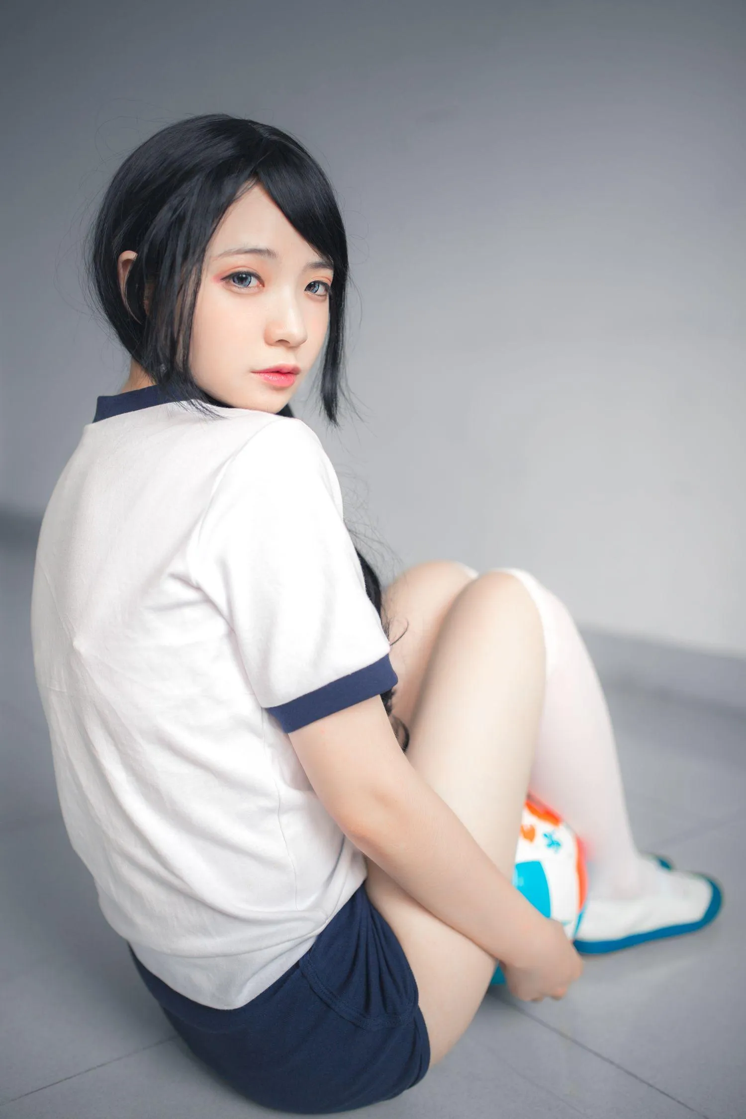 疯猫ss – NO.02 02制服写真（5套）-01.体操服 [46P]插图1