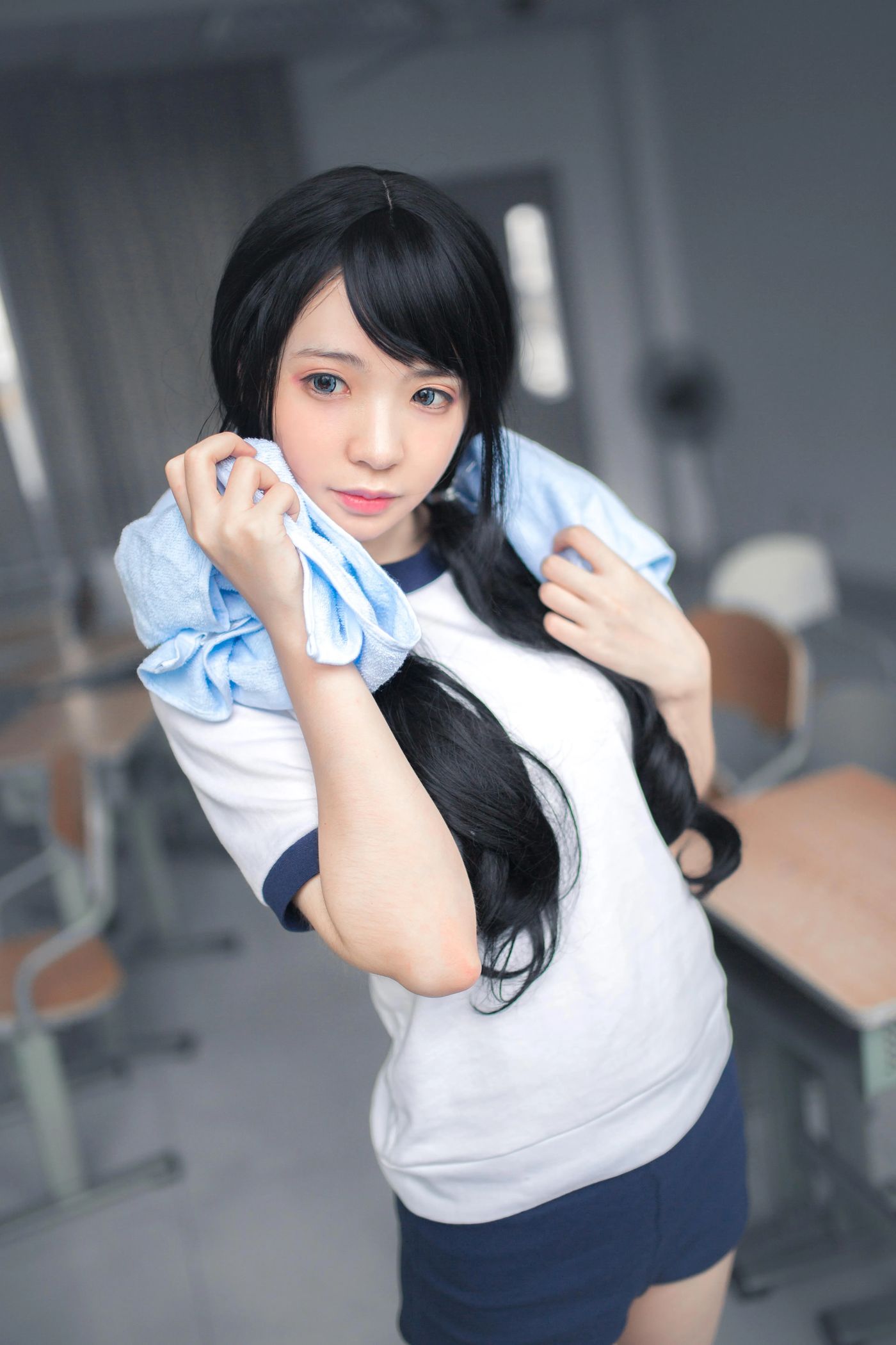 疯猫ss – NO.02 02制服写真（5套）-01.体操服 [46P]插图4