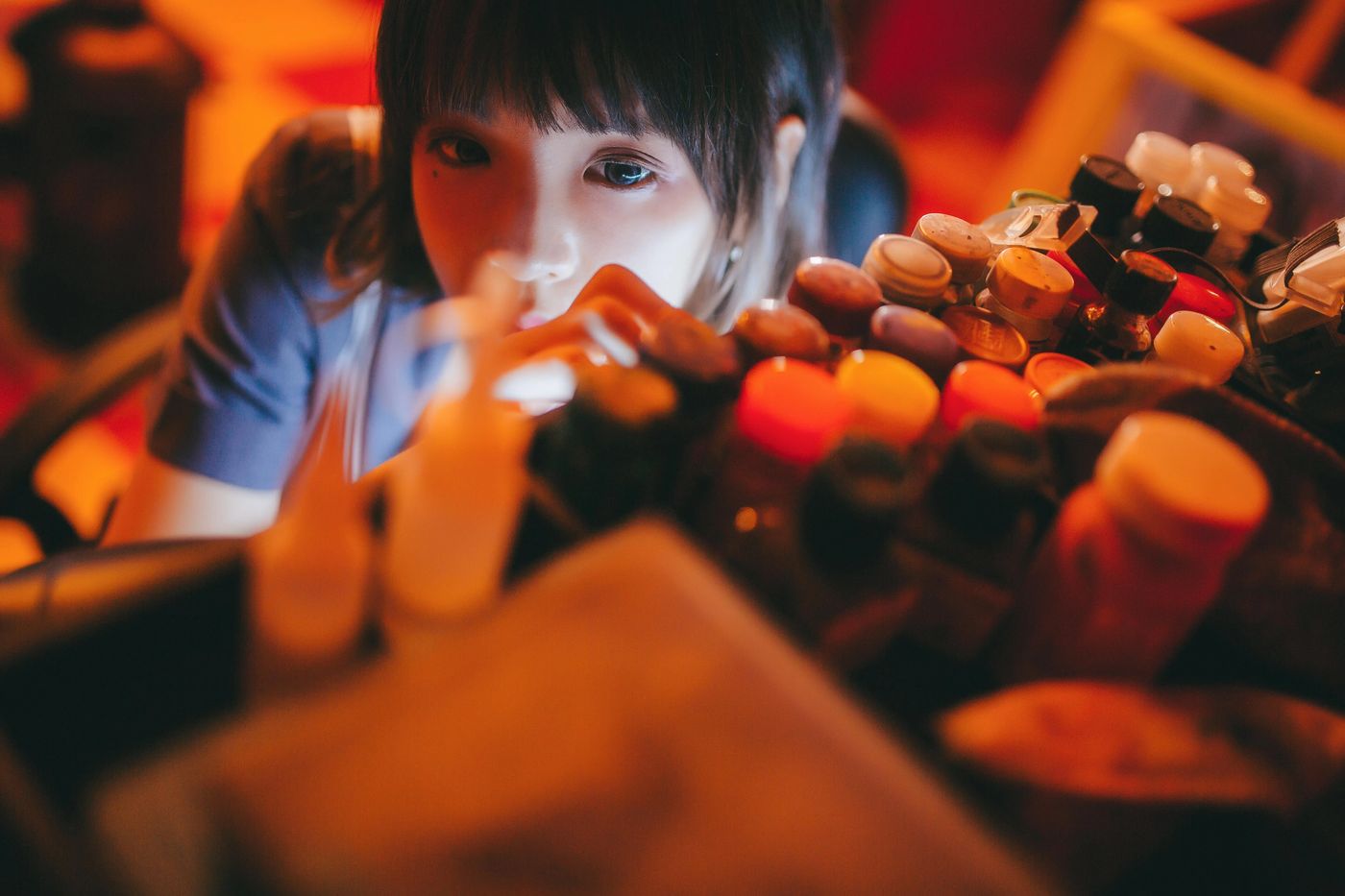 疯猫ss – NO.02 02制服写真（5套）-03.暗黑JK [16P]插图6