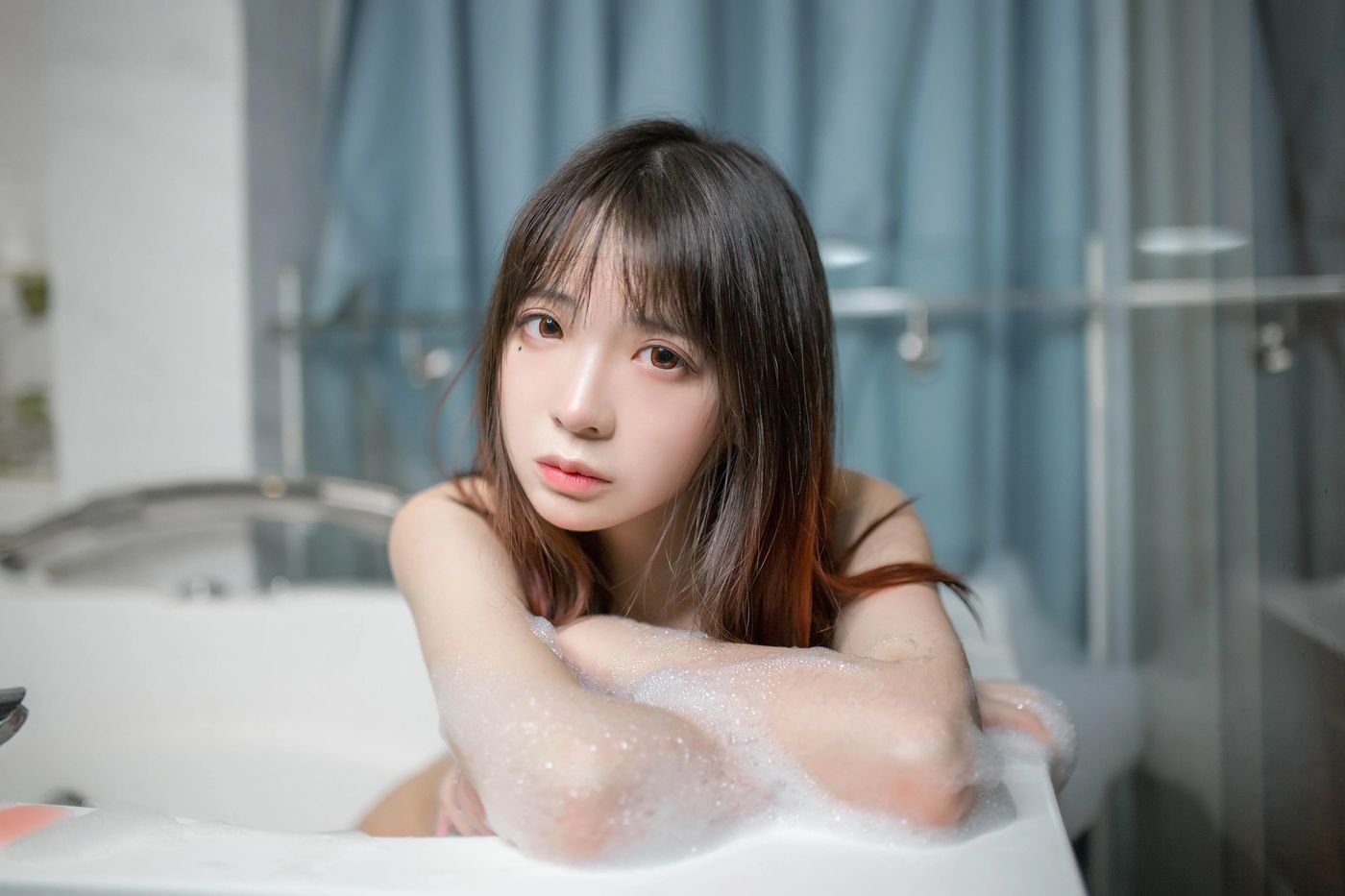 疯猫ss – NO.04 04泡泡浴写真 [34P]插图3