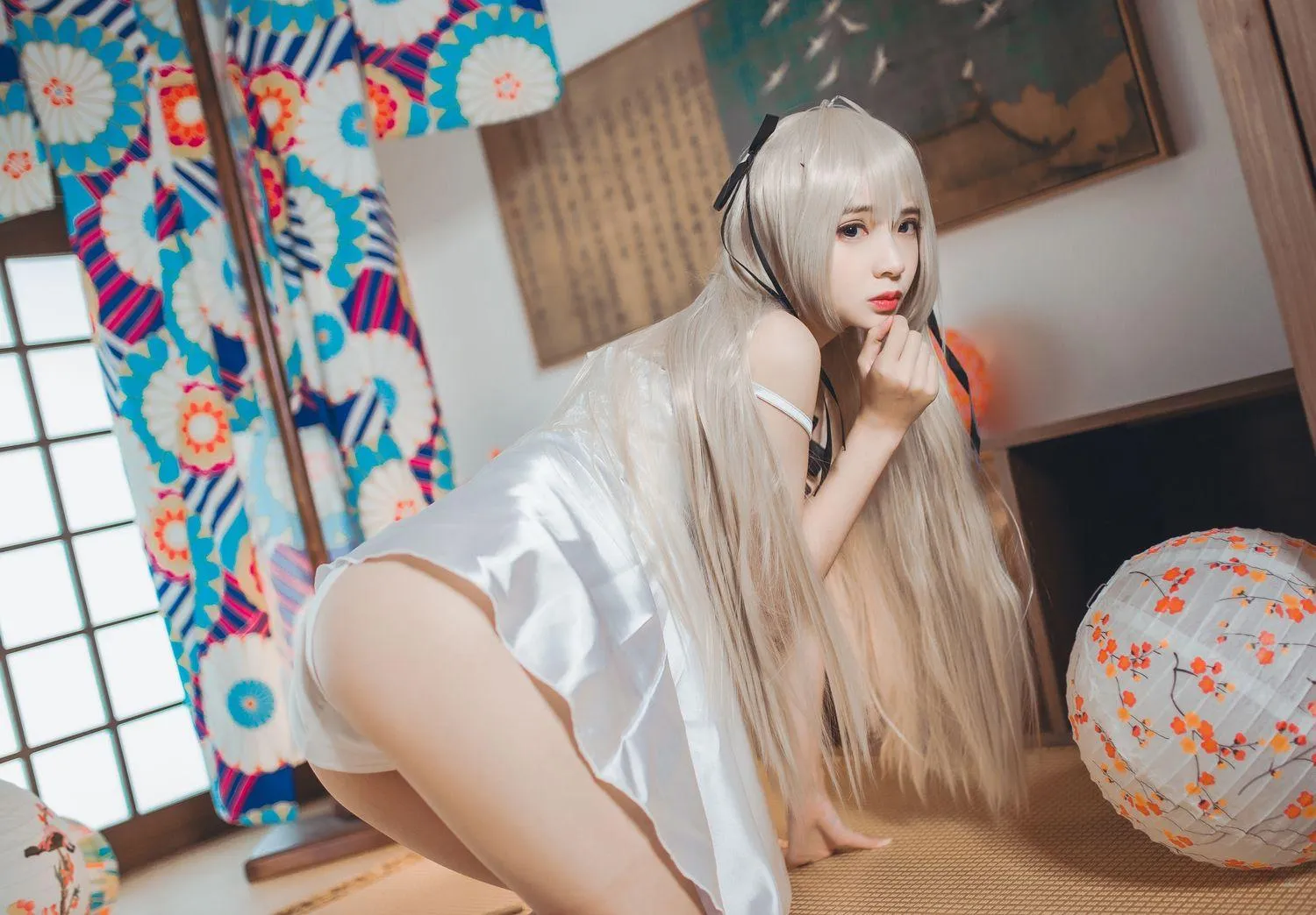 疯猫ss – NO.06 -cos初定本（4套）-03.穹妹 [50P]插图1