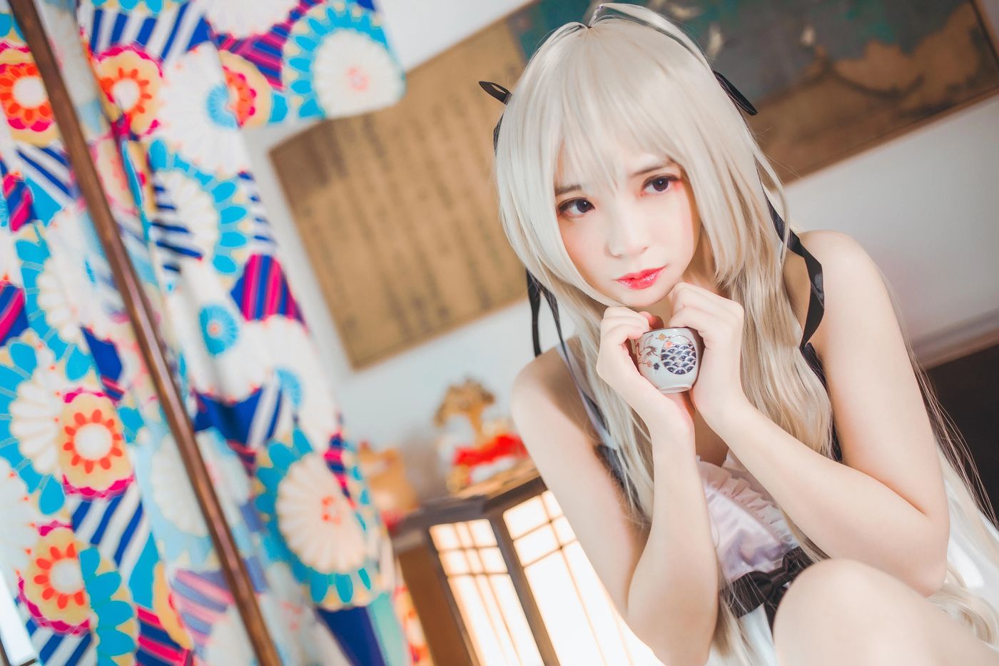 疯猫ss – NO.06 -cos初定本（4套）-03.穹妹 [50P]插图9